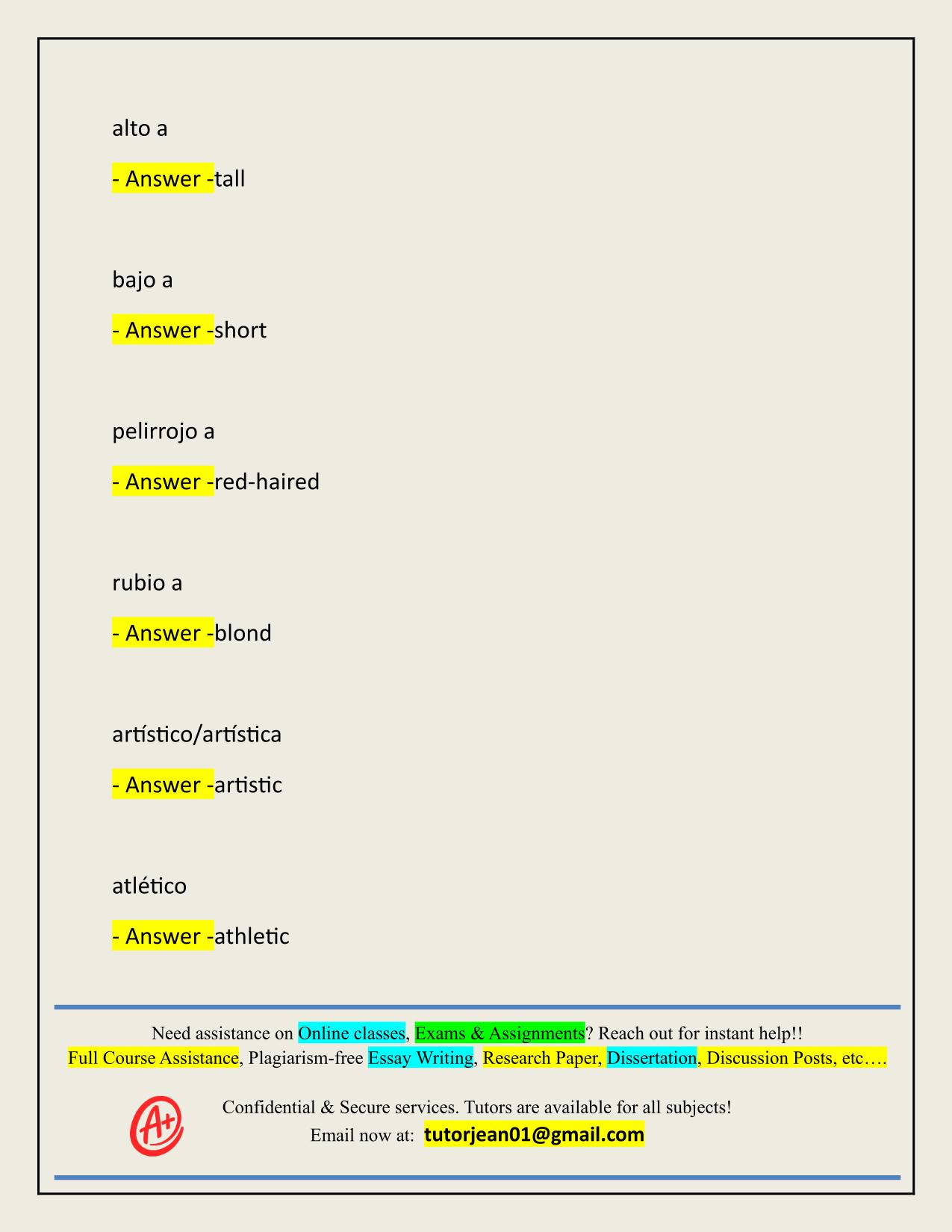 FINAL EXAM REVIEW BALDWIN ACTUAL 2025/2026 UPDATED