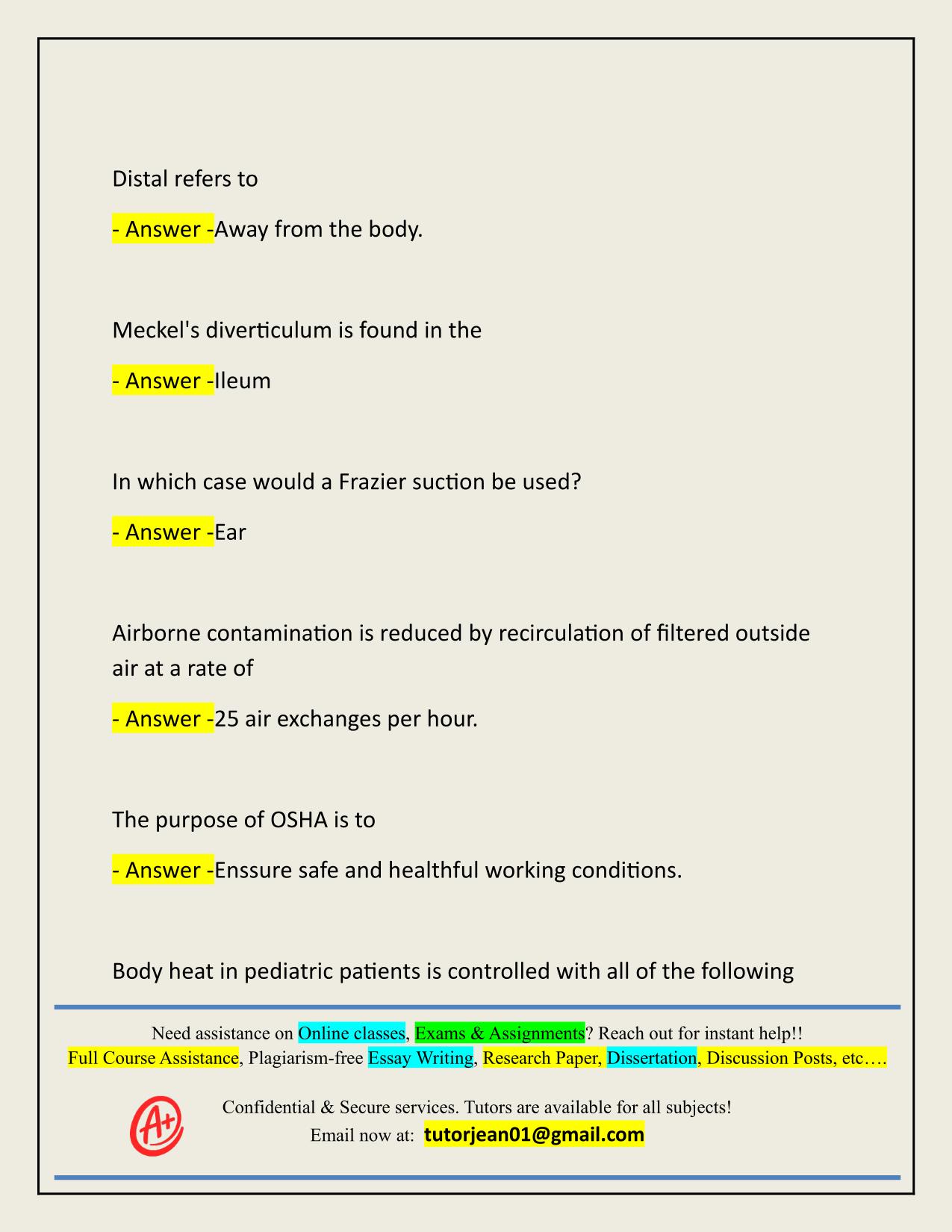 SURGICAL TECHNOLOGY EXAM ACTUAL 2025/2026 CORRECTLY ANSWERED