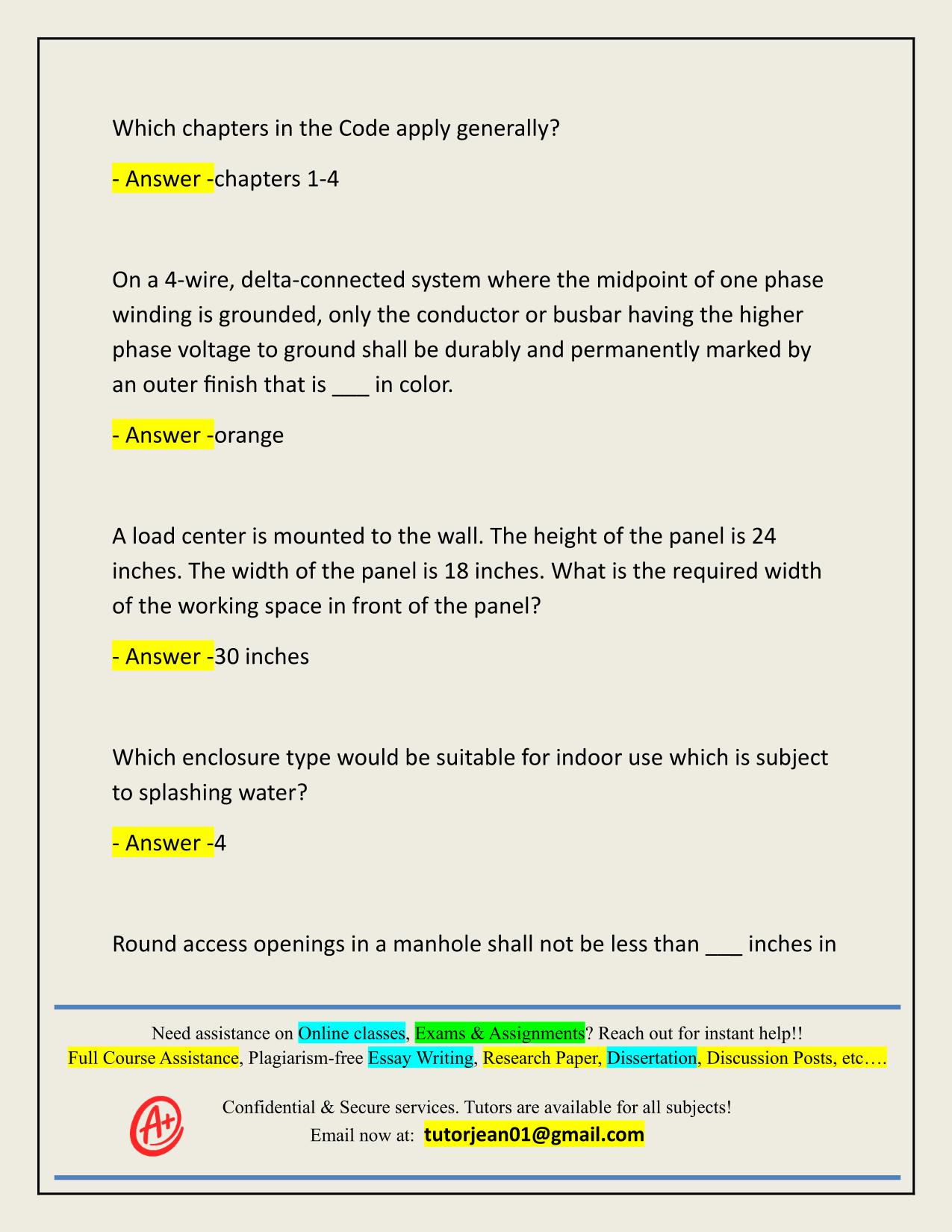 FALL 2025 FINAL IEC ACTUAL 2025/2026 WITH VERIFIED ANSWERS