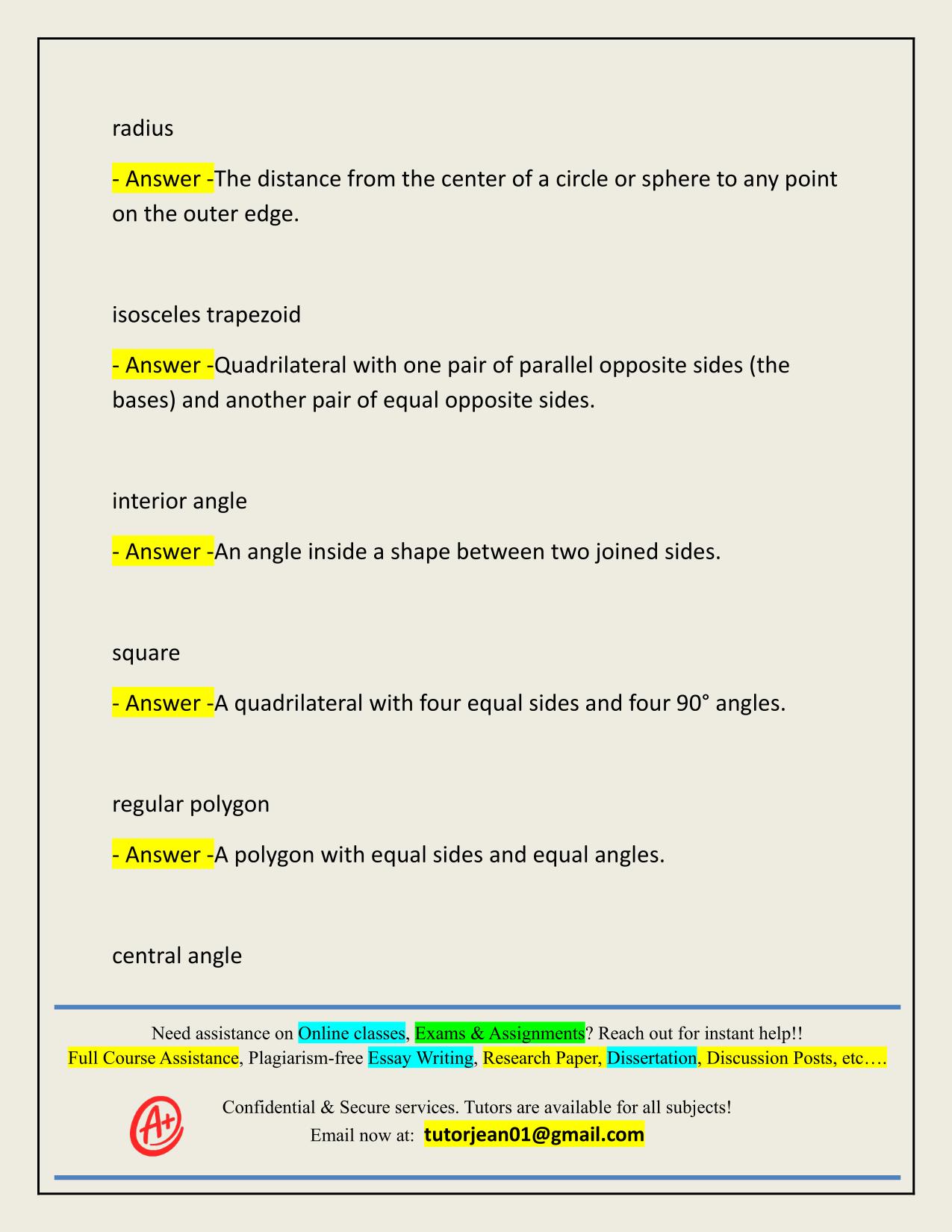 2025/2026 WGU D127 - MATHEMATICS FOR ELEMENTARY EDUCATORS III
