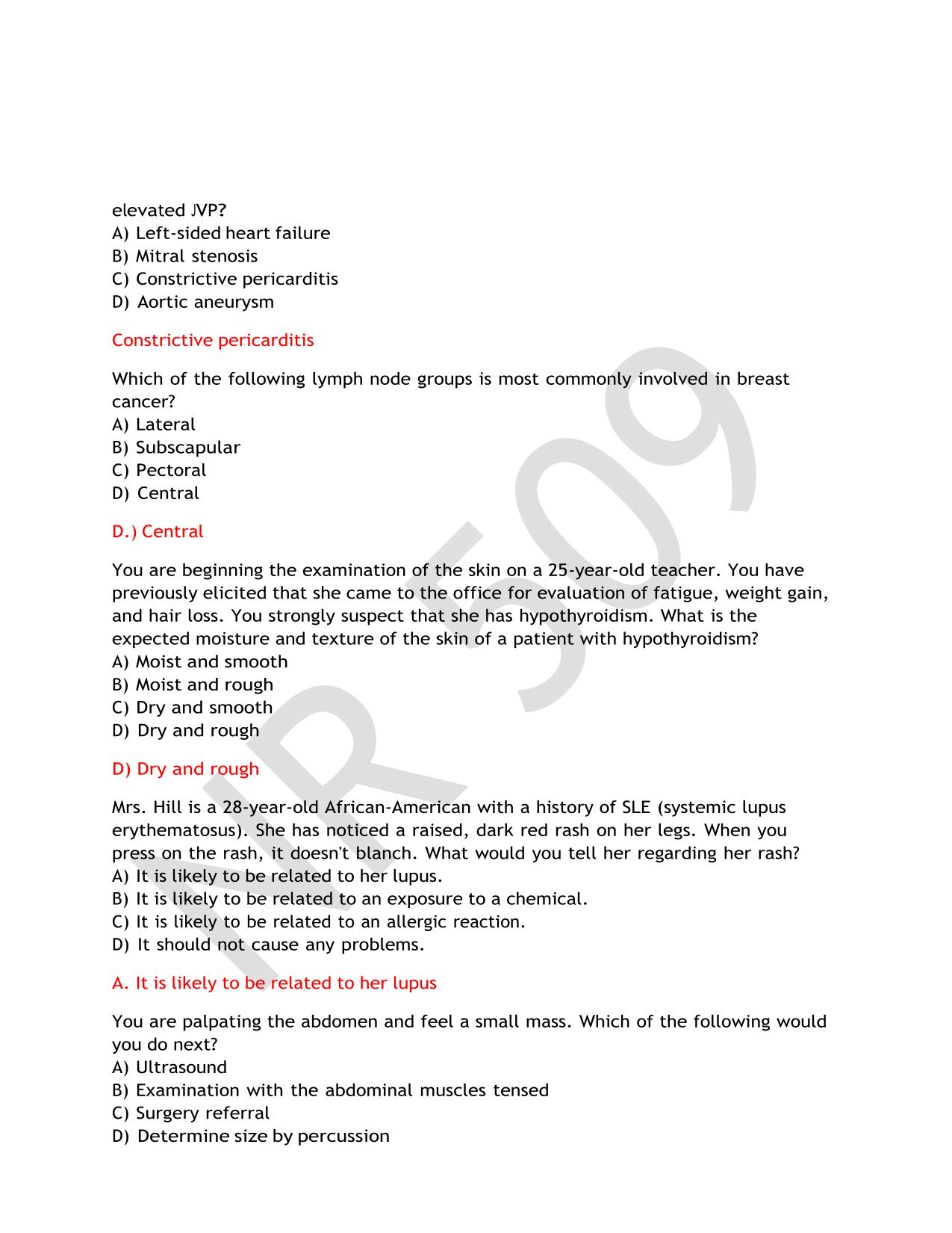 NR 509 Advanced Physical Assessment 2025/2026 Latest Update Q&A Pdf Download