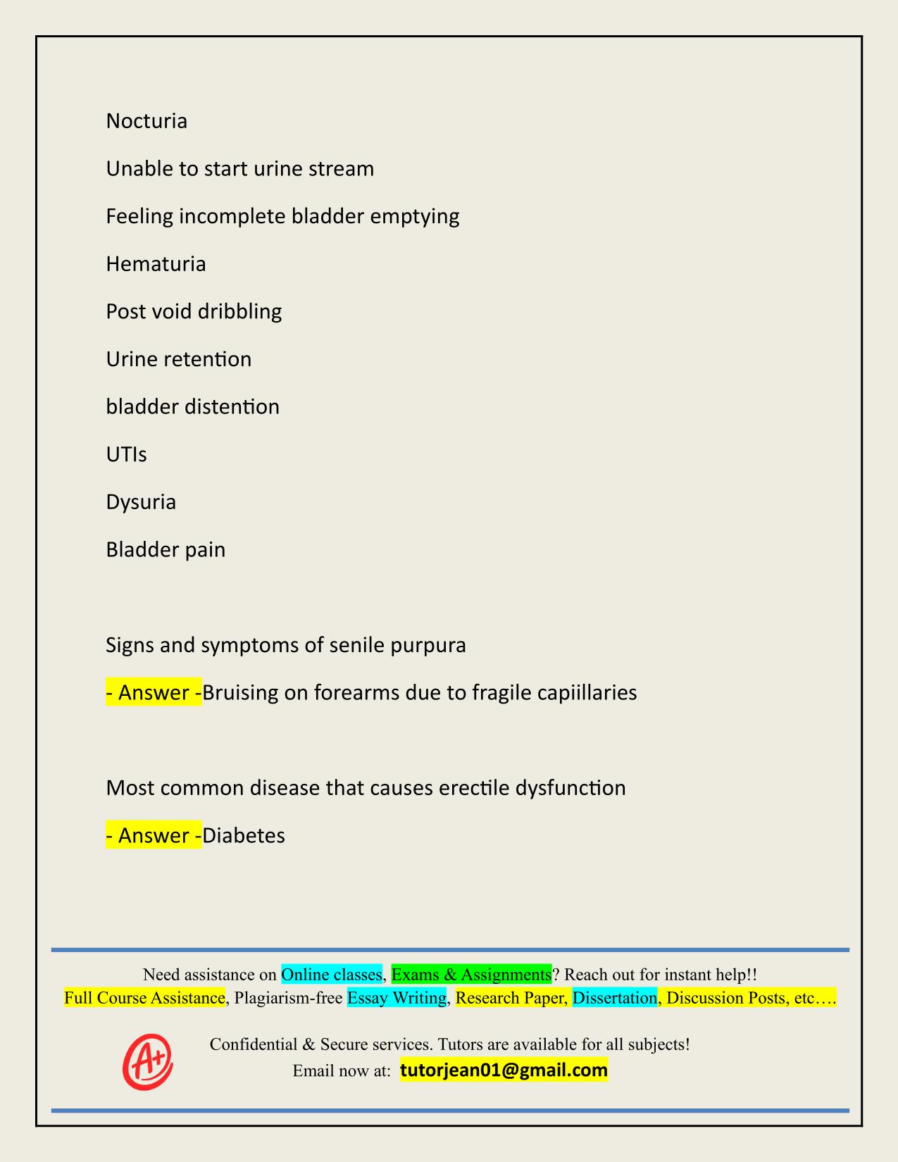 NUR163 FINAL EXAM ACTUAL 2025/2026 LATEST UPDATE