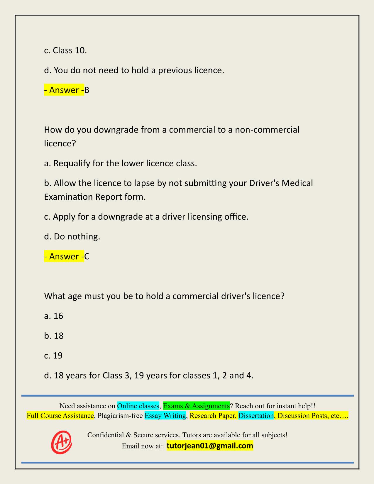 ICBC CLASS 4 ACTUAL 2025/2026 VERIFIED UPDATE