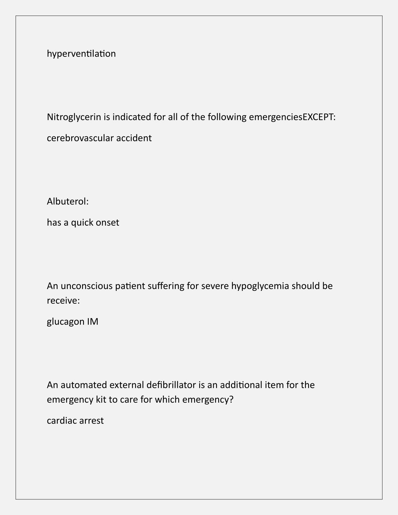 DH111 Dental Office Emergencies final review Q&A Latest Update