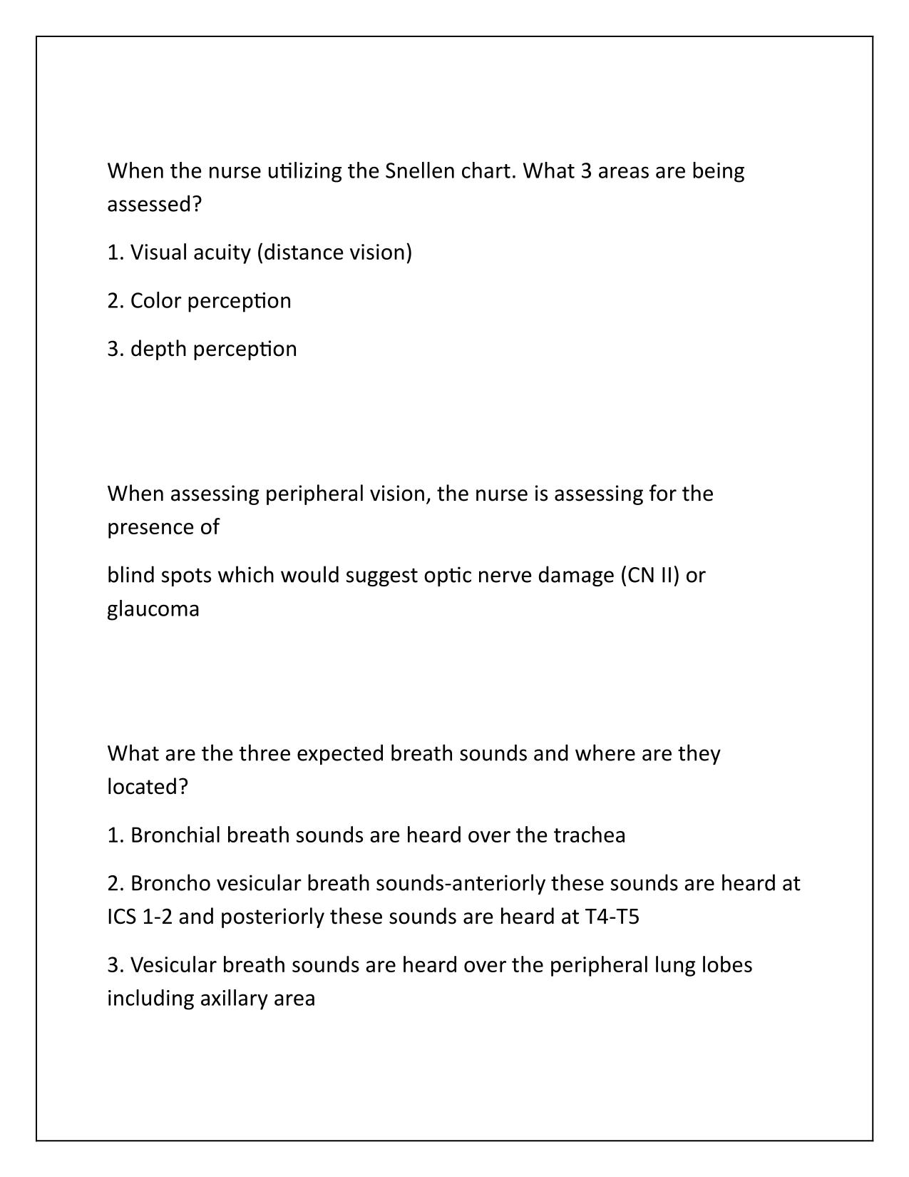 PN 111 Respiratory and Neuro Systems with Verified Answers Latest Update 2025