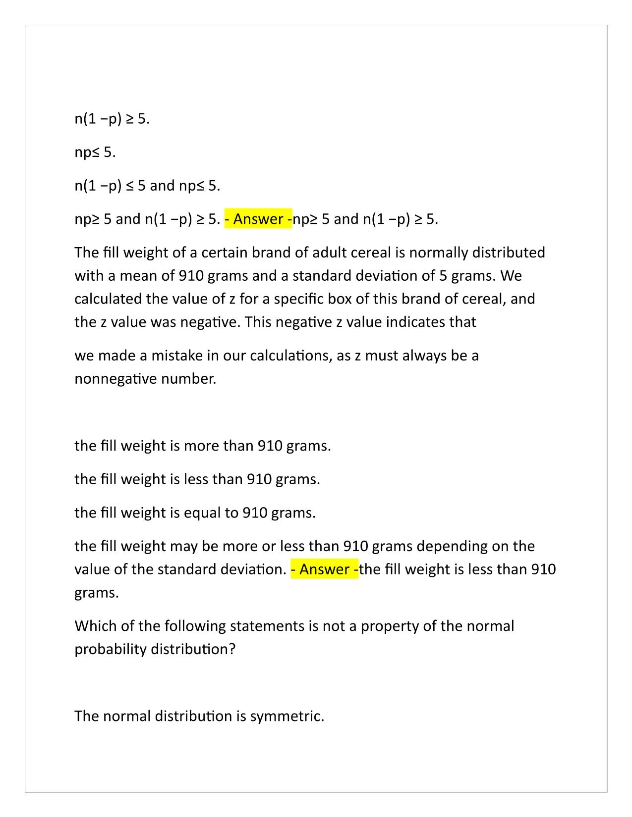 BUAL 2650 Exam 1 Correctly Answered Latest Update