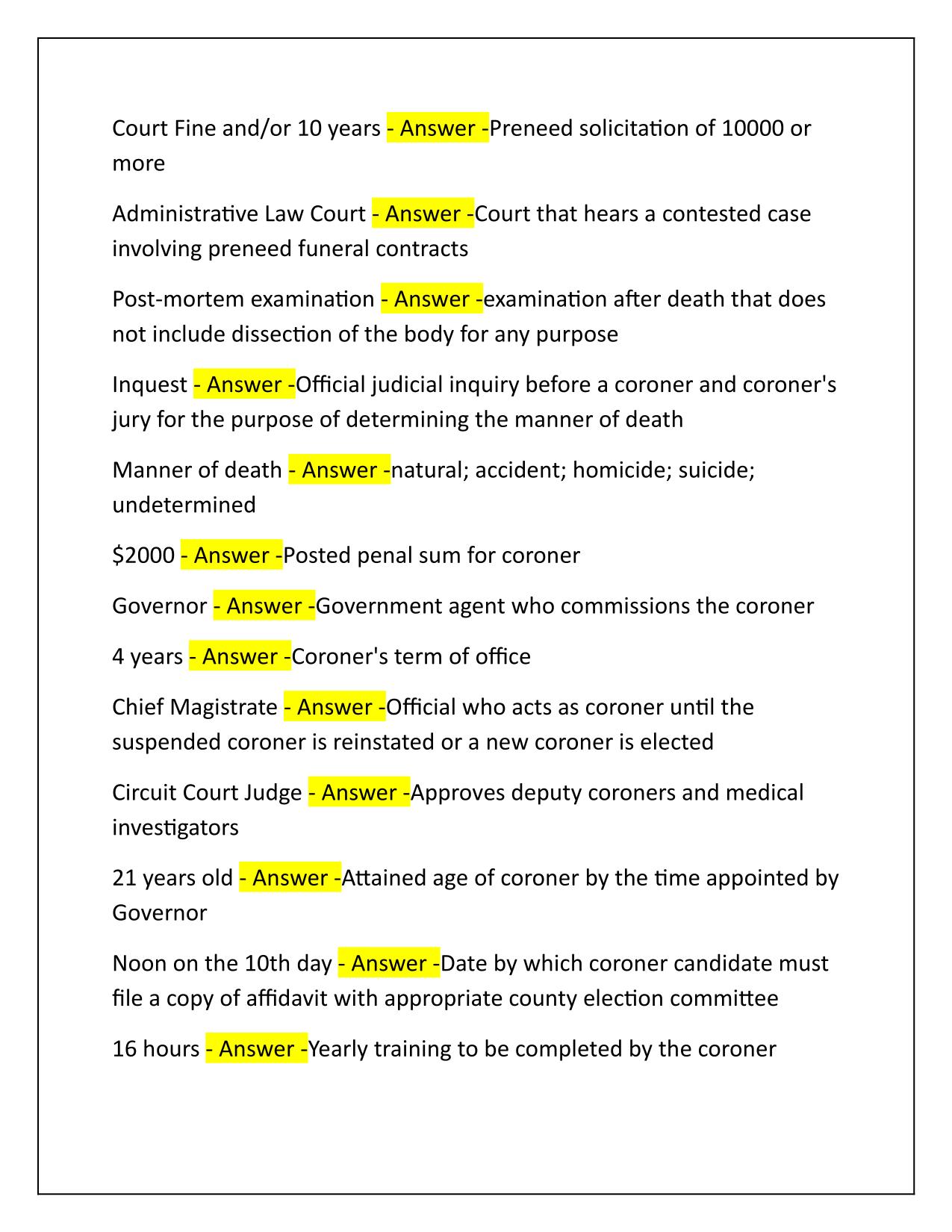 South Carolina Funeral Law Q&A Latest Update 2025