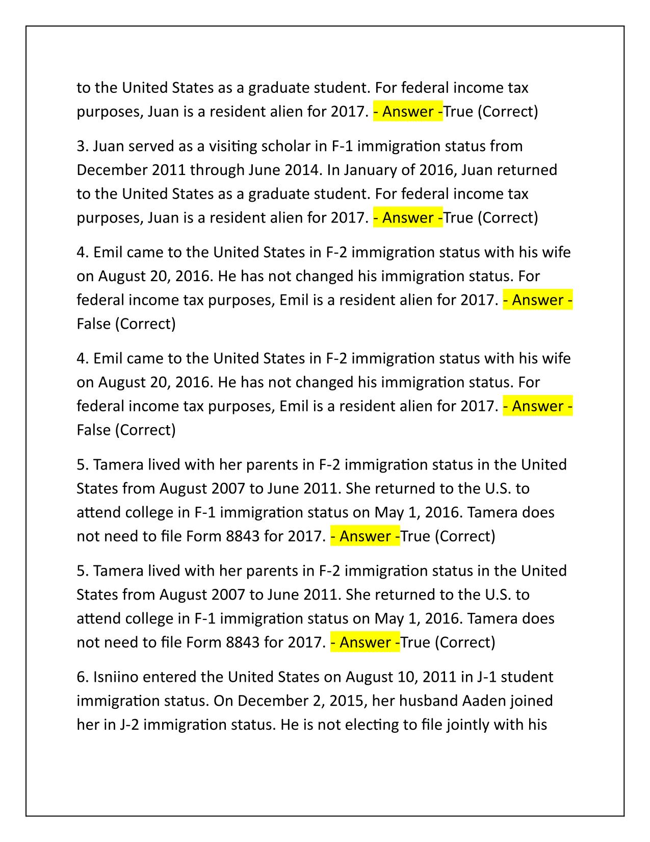 Vita Foreign Student Exam Q&A Latest Update 2025-2026