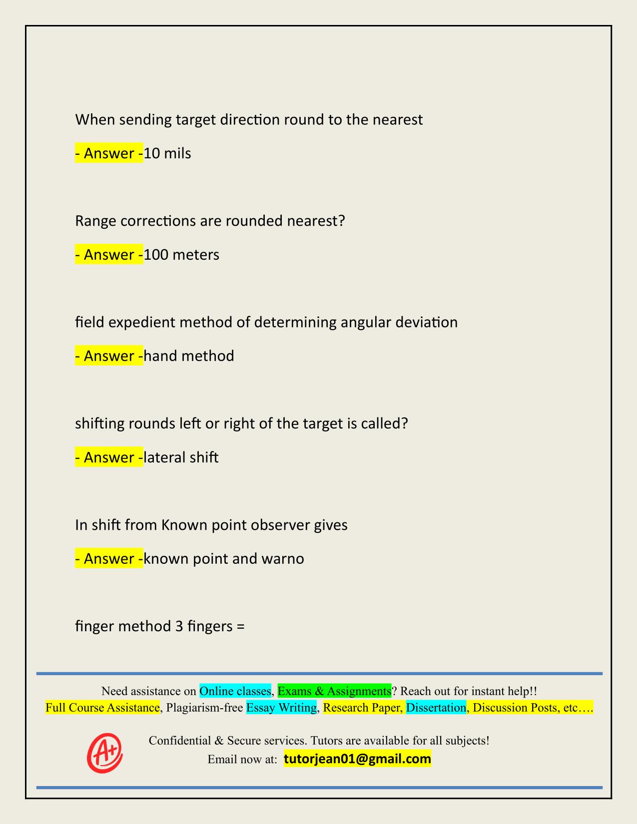 INFANTRY ALC FO TEST ACTUAL 2025/2026