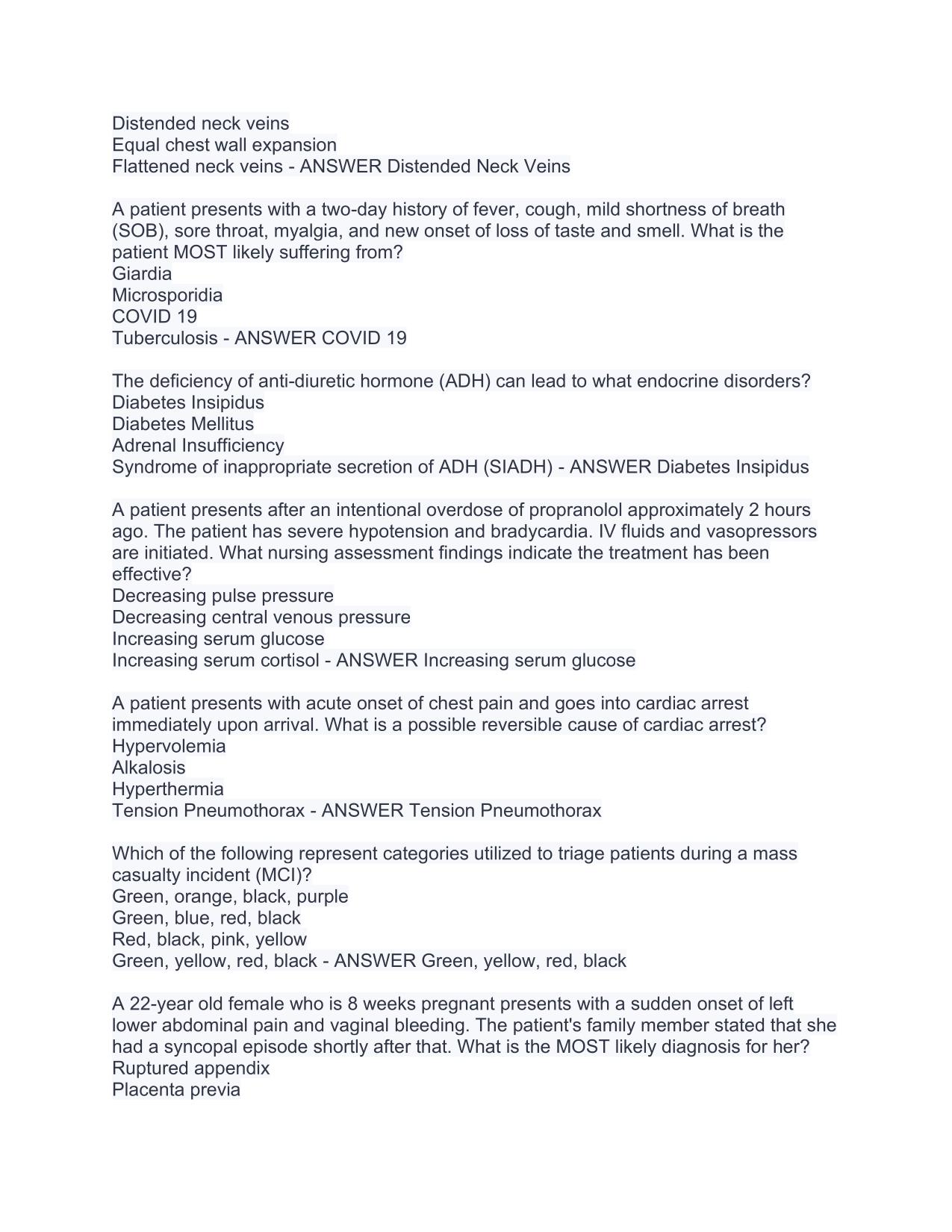 Relias ED RN A Actual Exam 2025/2026 Graded A+ Latest Update PDF Download