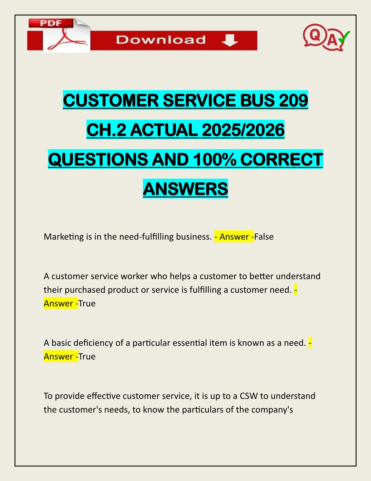 BUNDLE FOR BUS 209, 203 EXAMS ACTUAL 2025/2026 UPDATE