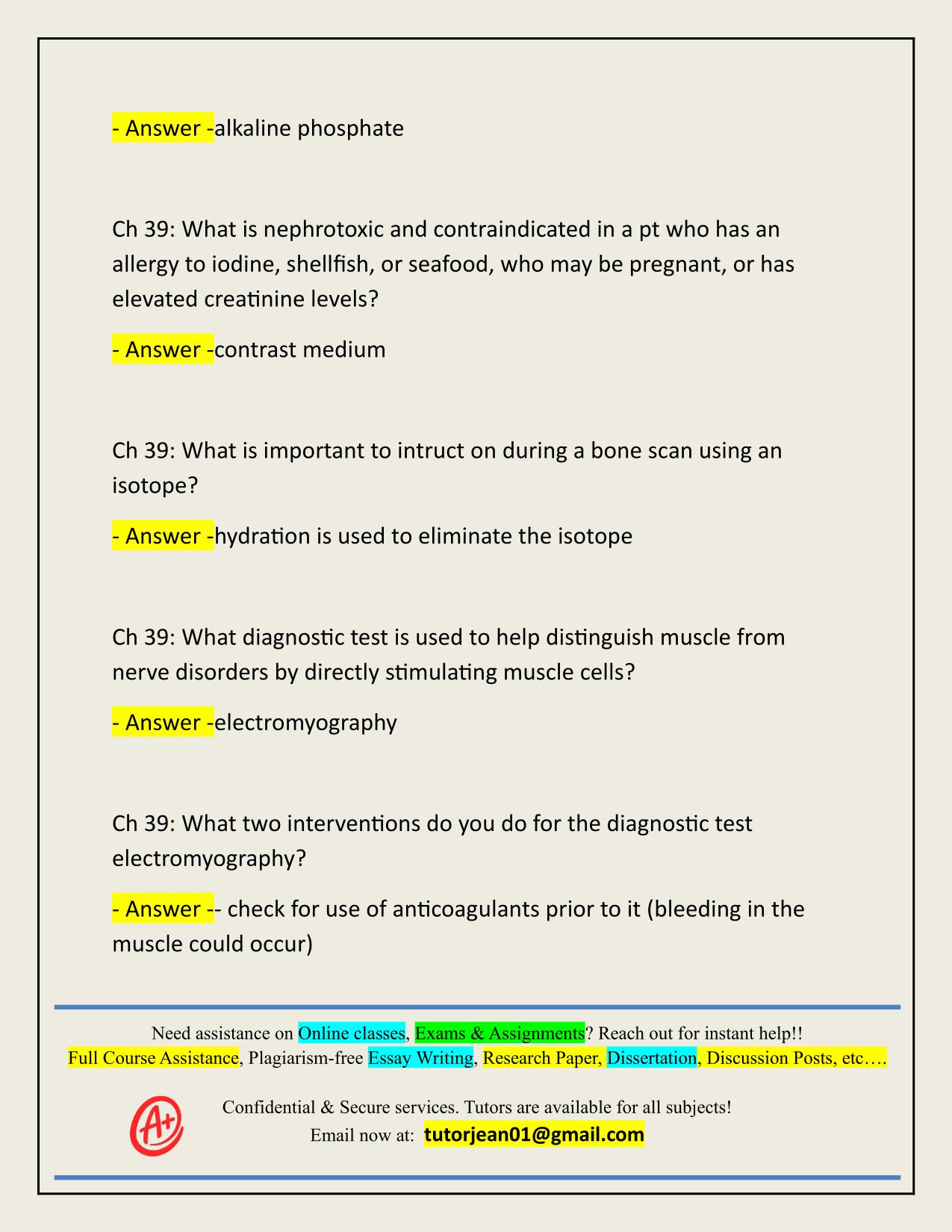 2025/2026 ADVANCED MED-SURG PRINCIPLES JERSEY COLLEGE MID-TERM ACTUAL Q&A 100% PASS