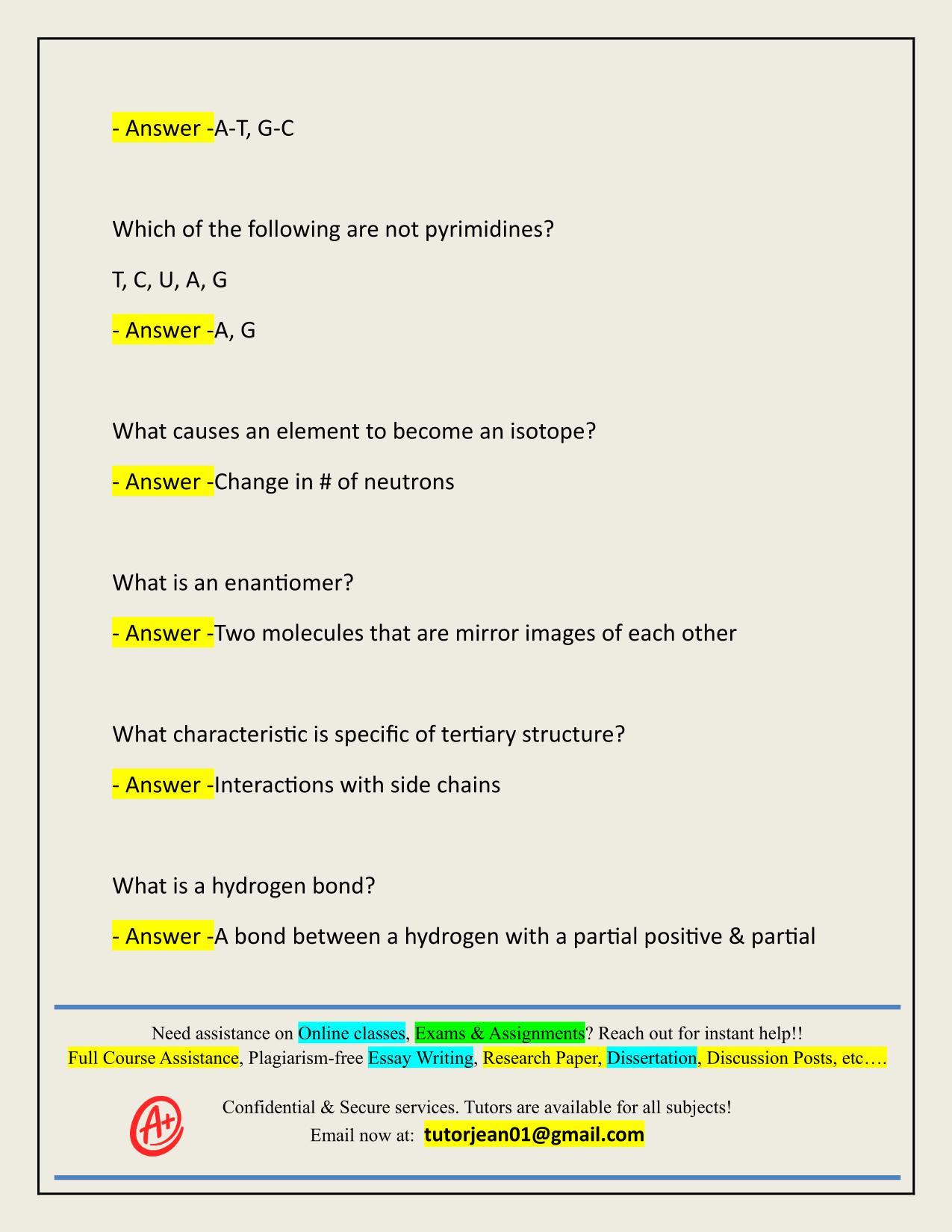 LSU BIO 1201 FINAL EXAM POMARICO ACTUAL 2025/2026 WITH VERIFIED ANSWERS