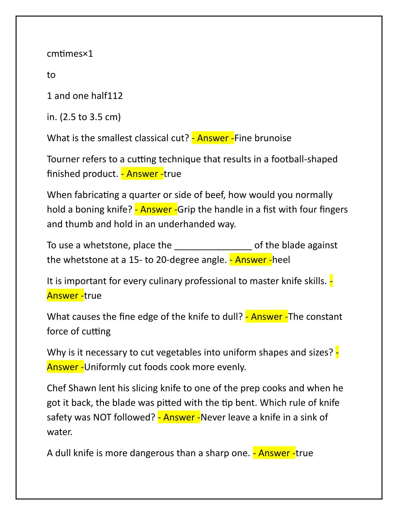 HRI 106 chap 6 test Q&A Latest Update