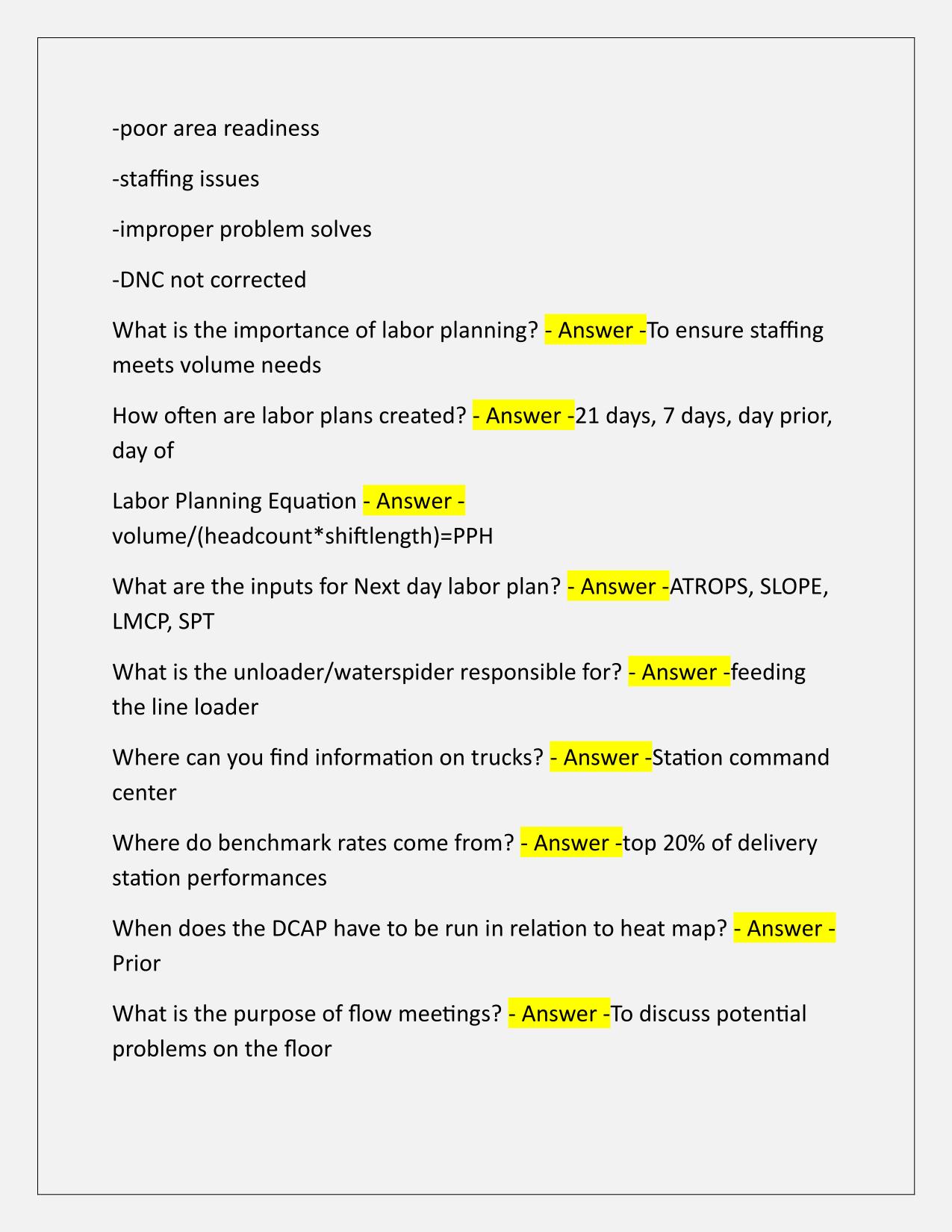 AMZL-Amazon Logistics exam Correctly Answered