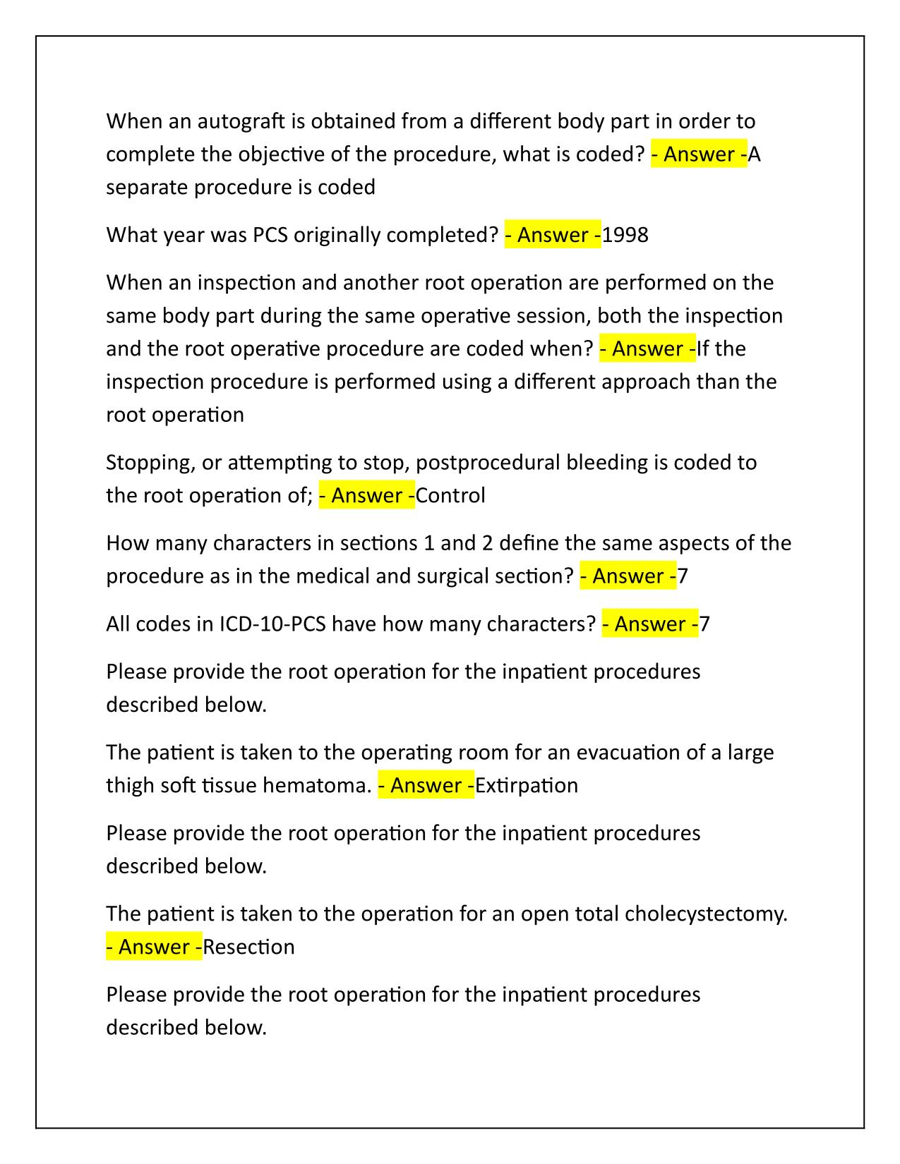 CIC CH 8 Exam Q&A Latest Update