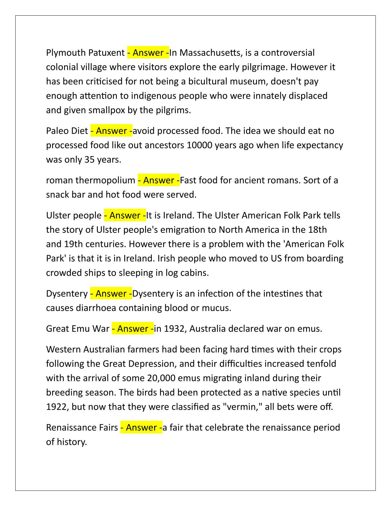World Scholars Cup Questions and Answers 2025/2026 Updated