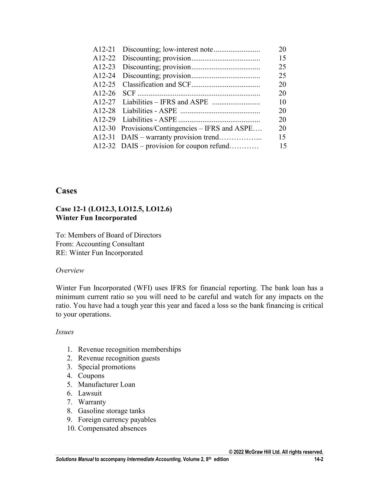 Solution Manual for Intermediate Accounting Volume 2 8th Edition Thomas H. Beechy ISBN: 9780071338820