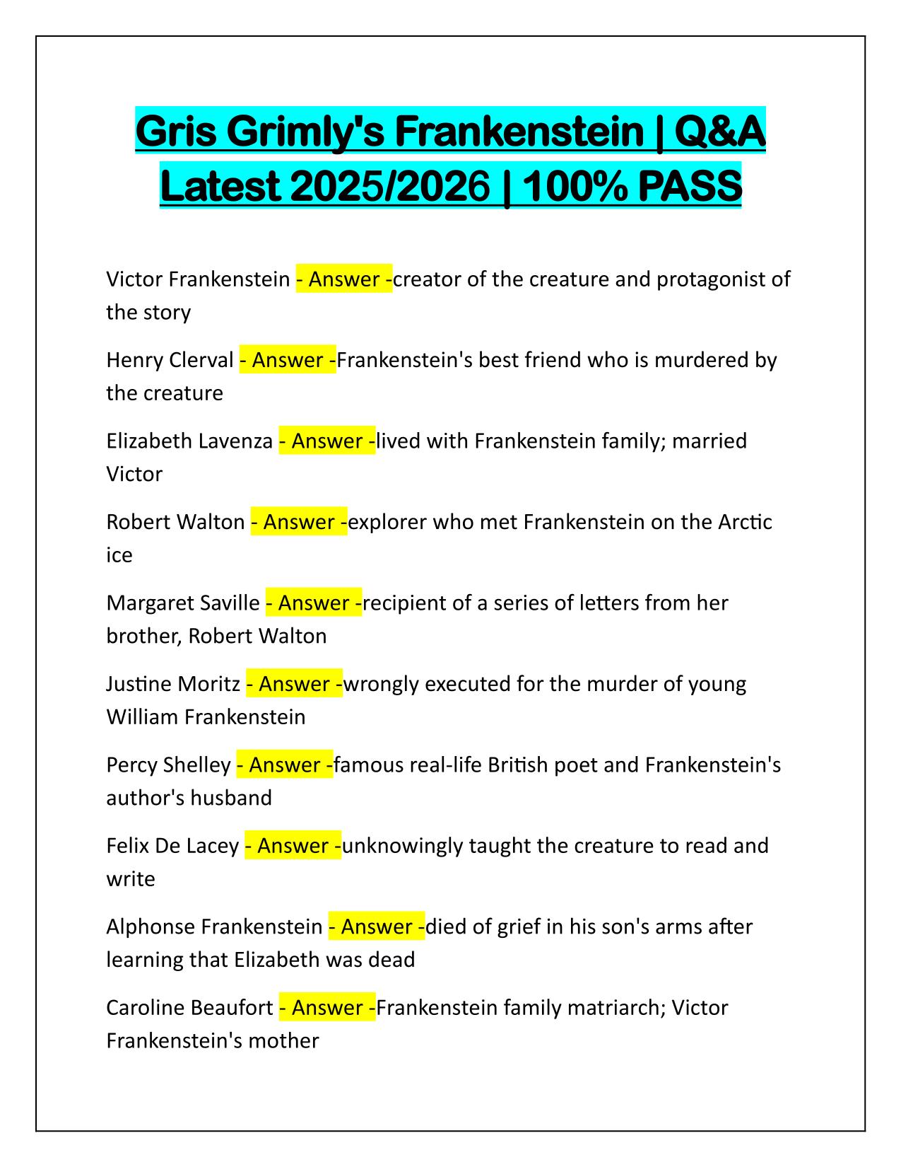 Package Deal for GRI Exams Questions and Correct Answers Latest Update