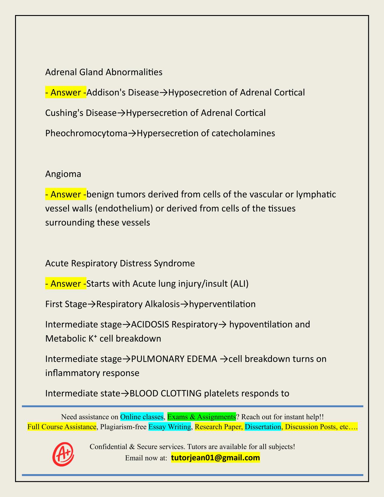 SLCC PATHOPHYSIOLOGY FINAL EXAM ACTUAL 2025/2026 CORRECTLY ANSWERED