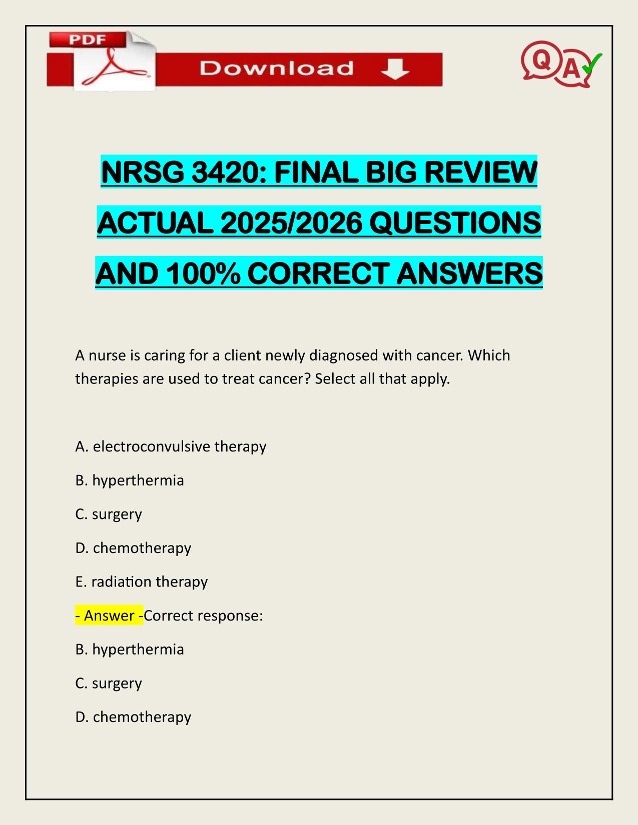 NRSG 3420: FINAL BIG REVIEW ACTUAL 2025/2026