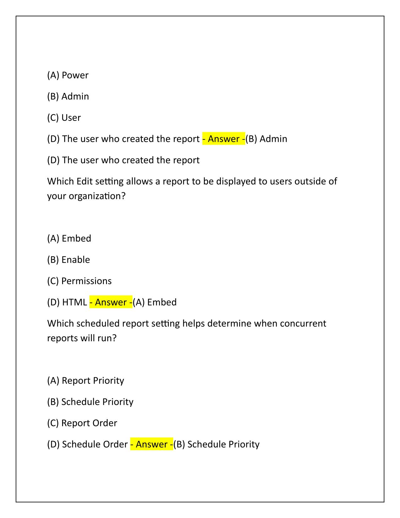 Splunk Scheduling Reports and Alerts Q&A Latest Update