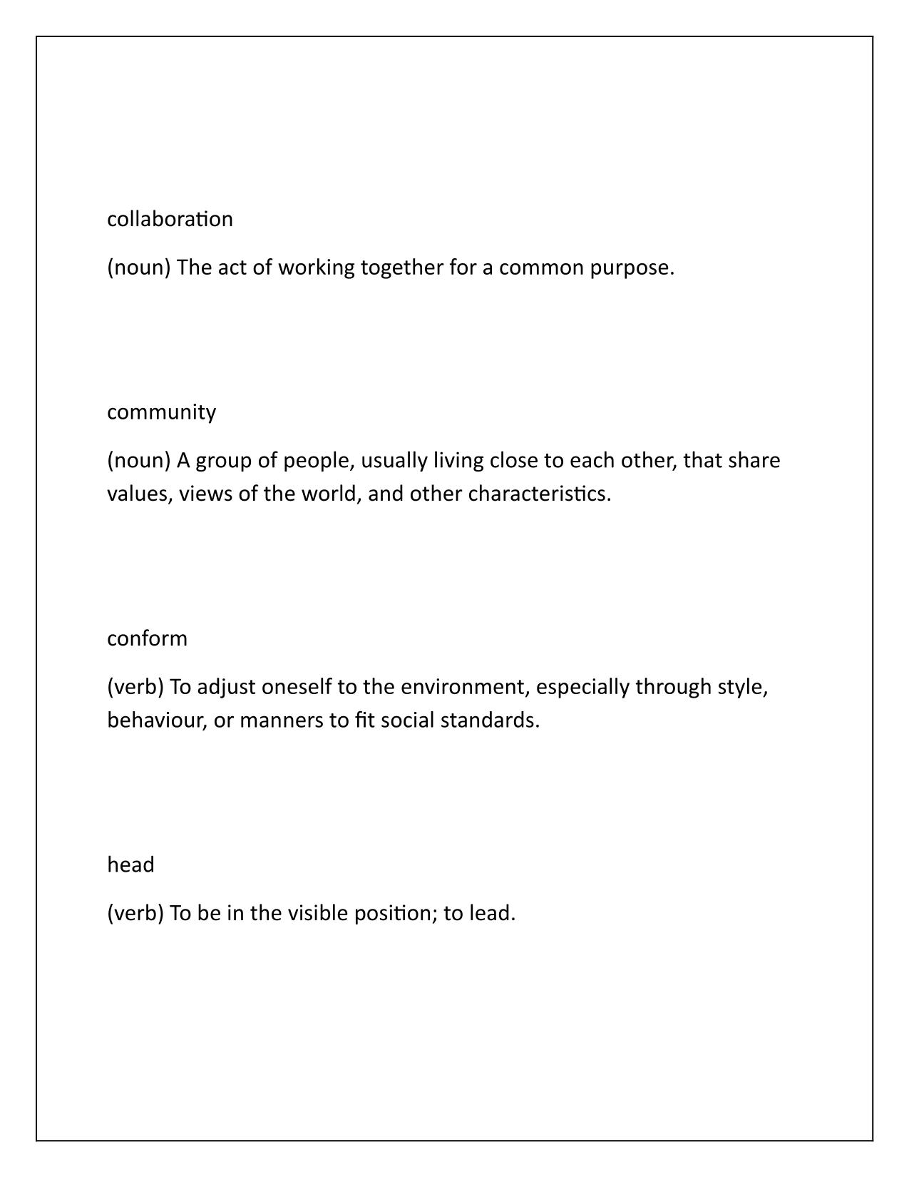 IELTS Intermediate Social Relationships Vocabulary Set 1 Q&A Latest 2025 Update