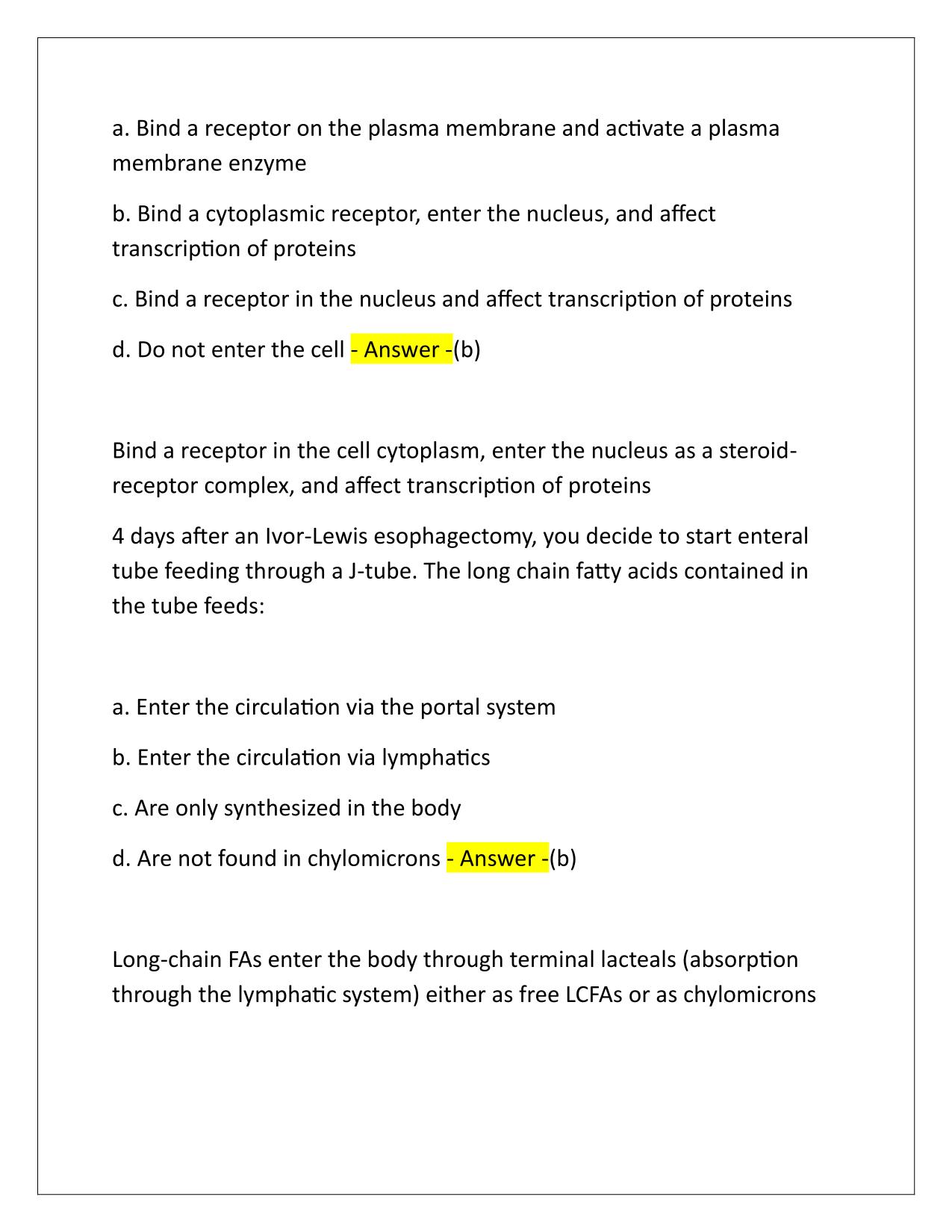 ABSITE Questions and Correct Answers Latest Update