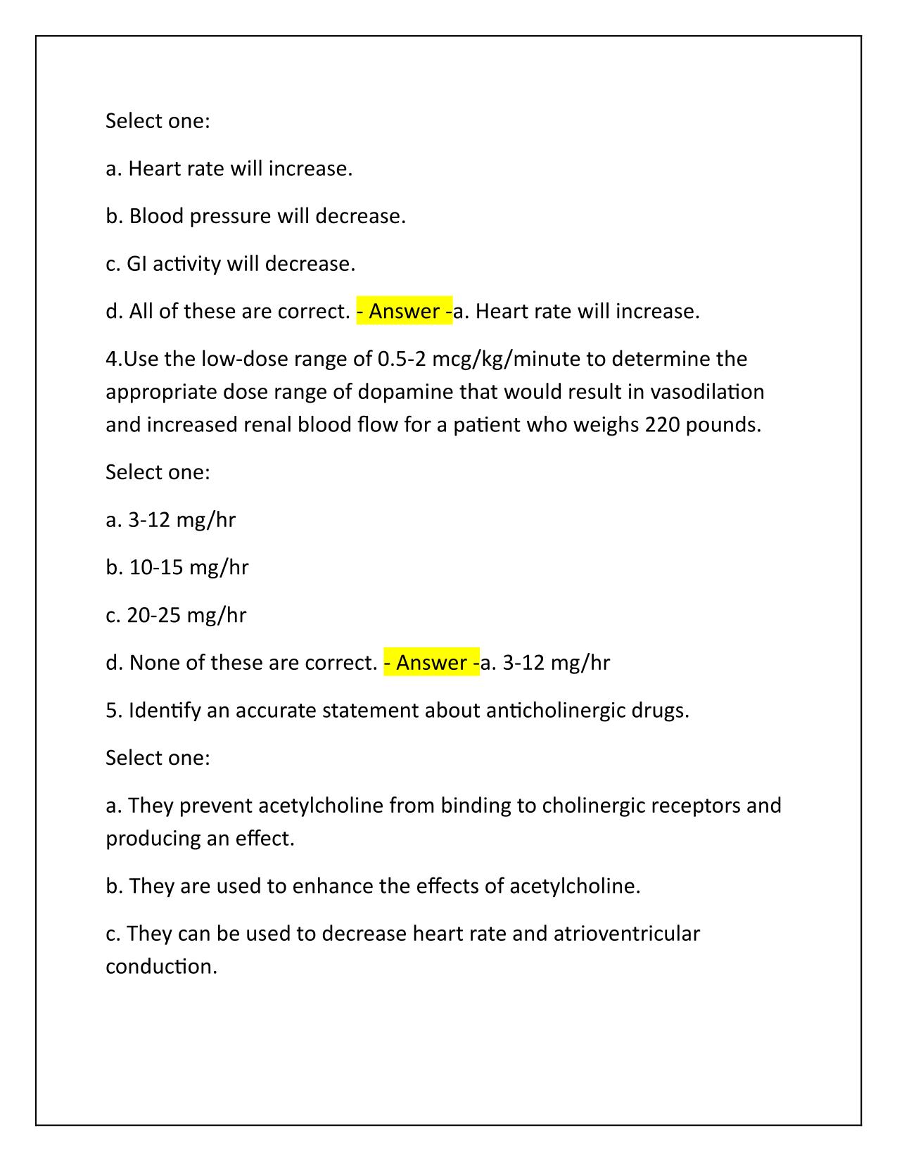 Pharmacology 101 Straighterline Exam 1 Q&A Latest Update 2025-2026