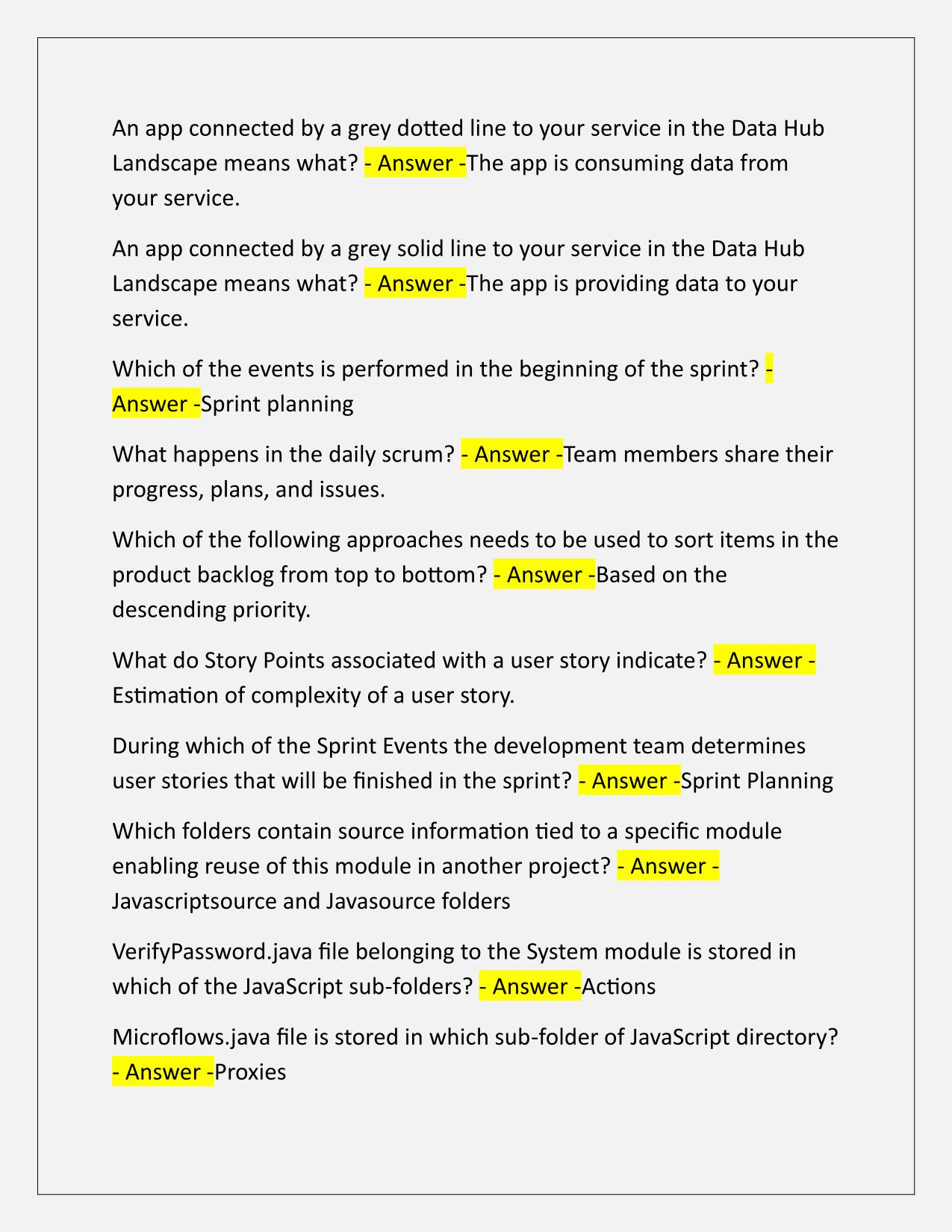 Mendix Intermediate EXAM Q&A Latest Update