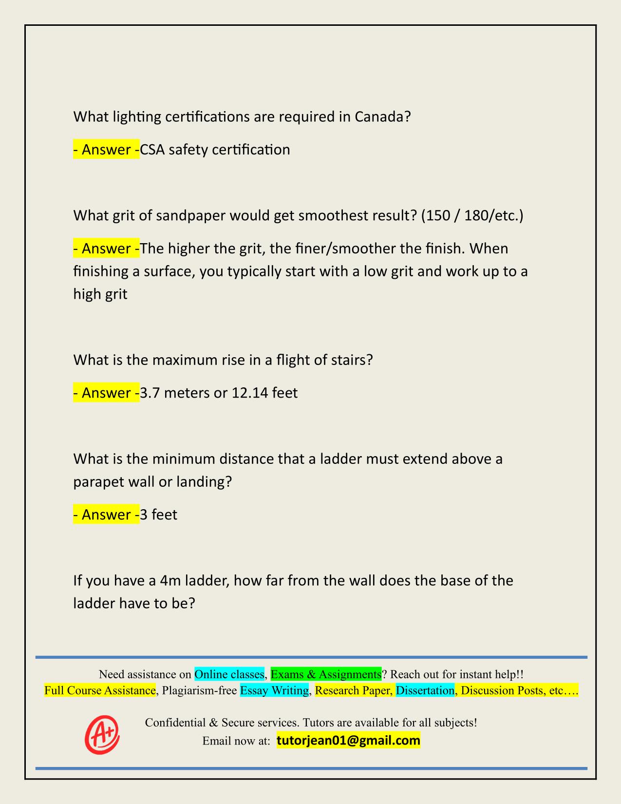 HOME OWNER GENERAL CONTRACTING EXAM B.C. ACTUAL 2025/2026