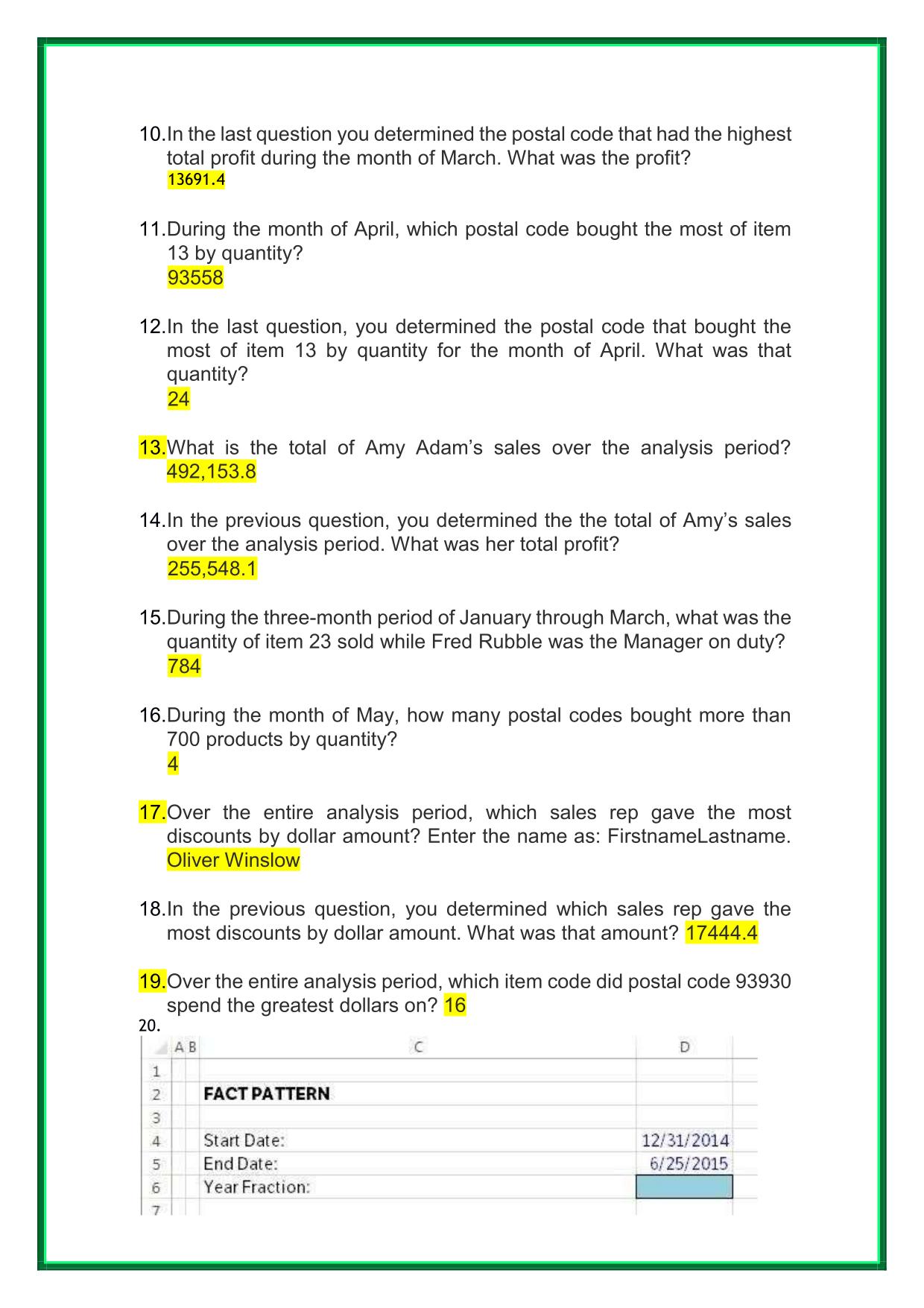 EXCEL CRASH COURSE EXAM 2025 LATEST VERSION WALL STREET 