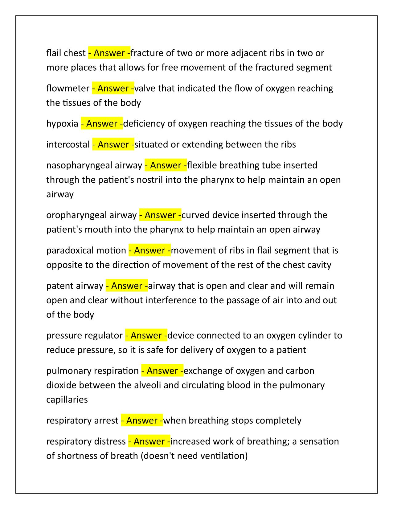HCB TEST 4 Exam Latest Update Q&A