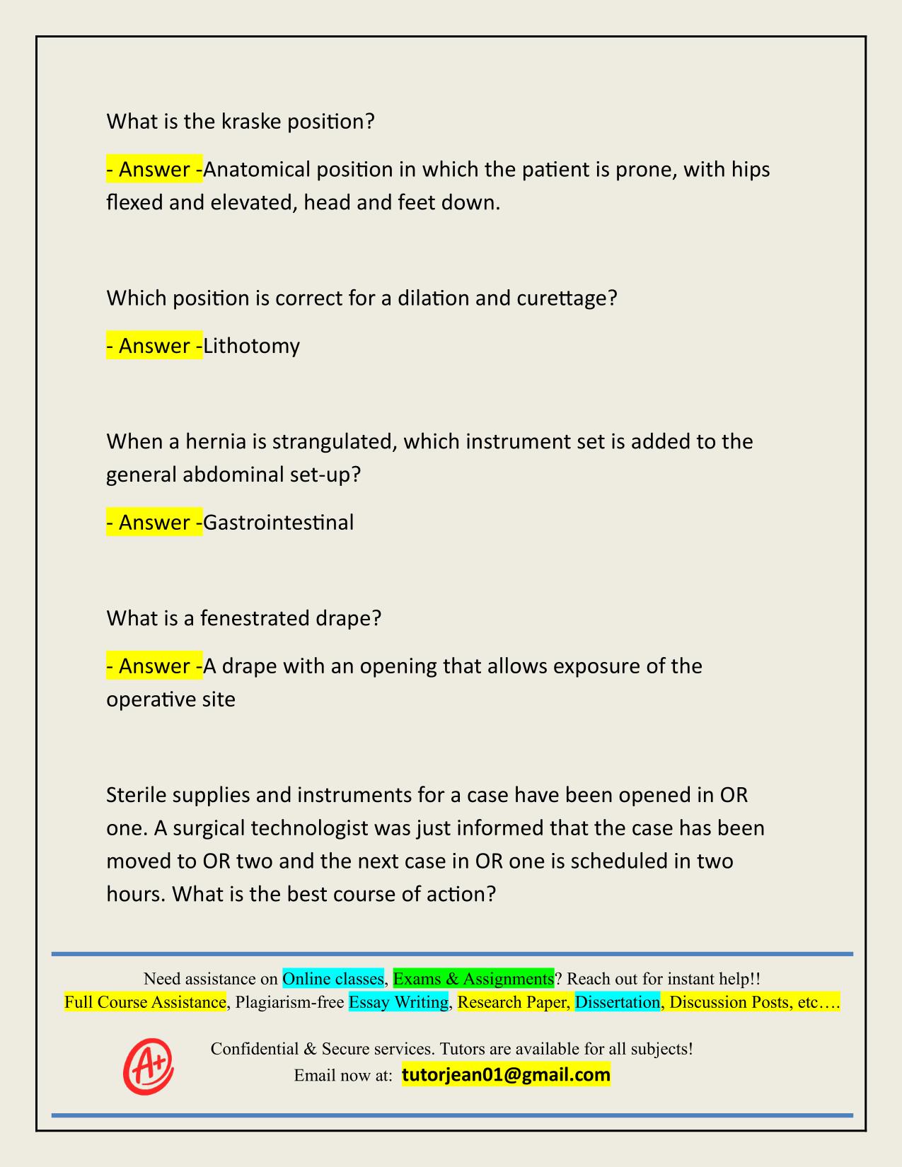 CST - NBSTSA EXAM ACTUAL 2025/2026 CORRECTLY ANSWERED