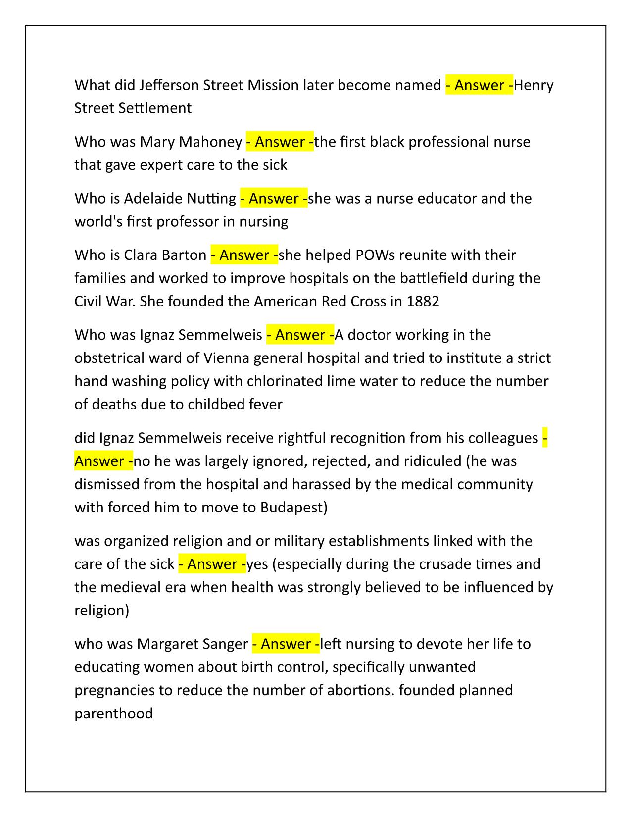 Nursing 102 WKU Questions with Verified Answers Latest Update