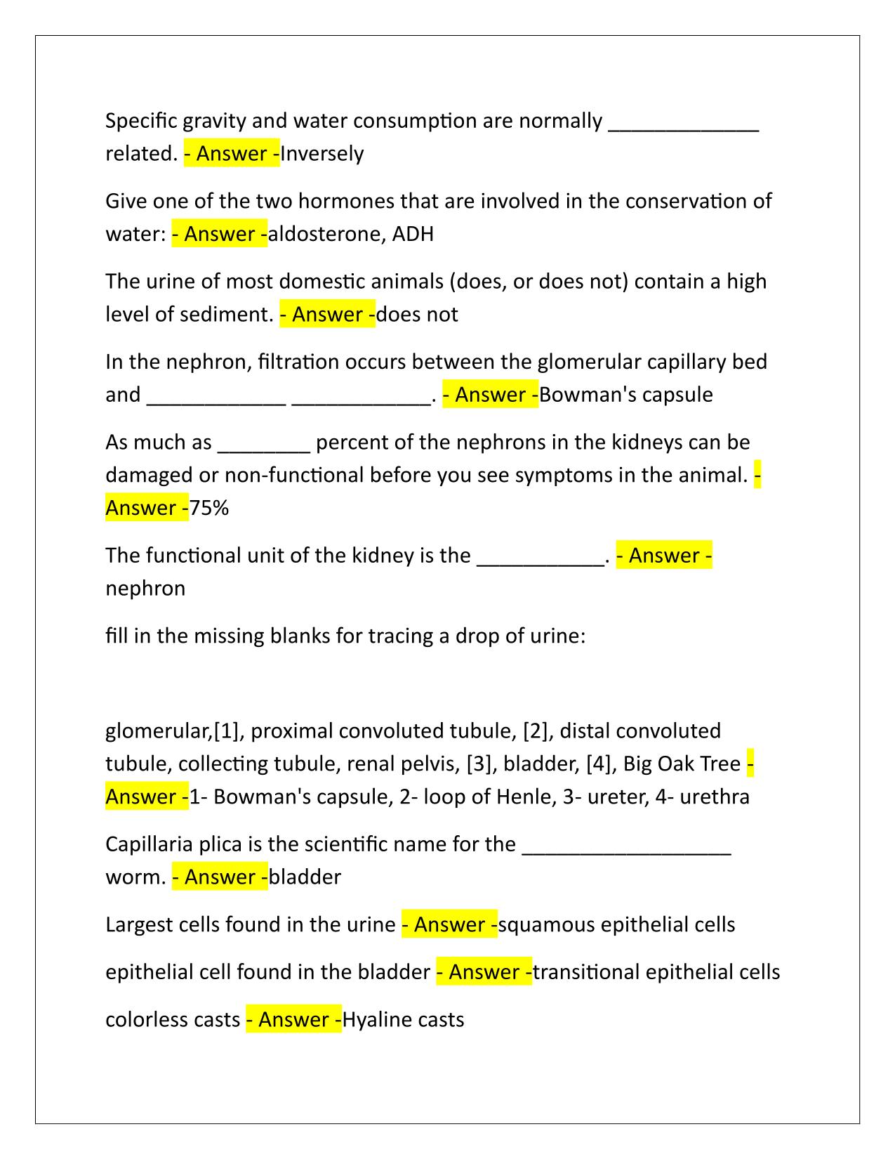 vet 124 final study guide Q&A Latest Update 2025