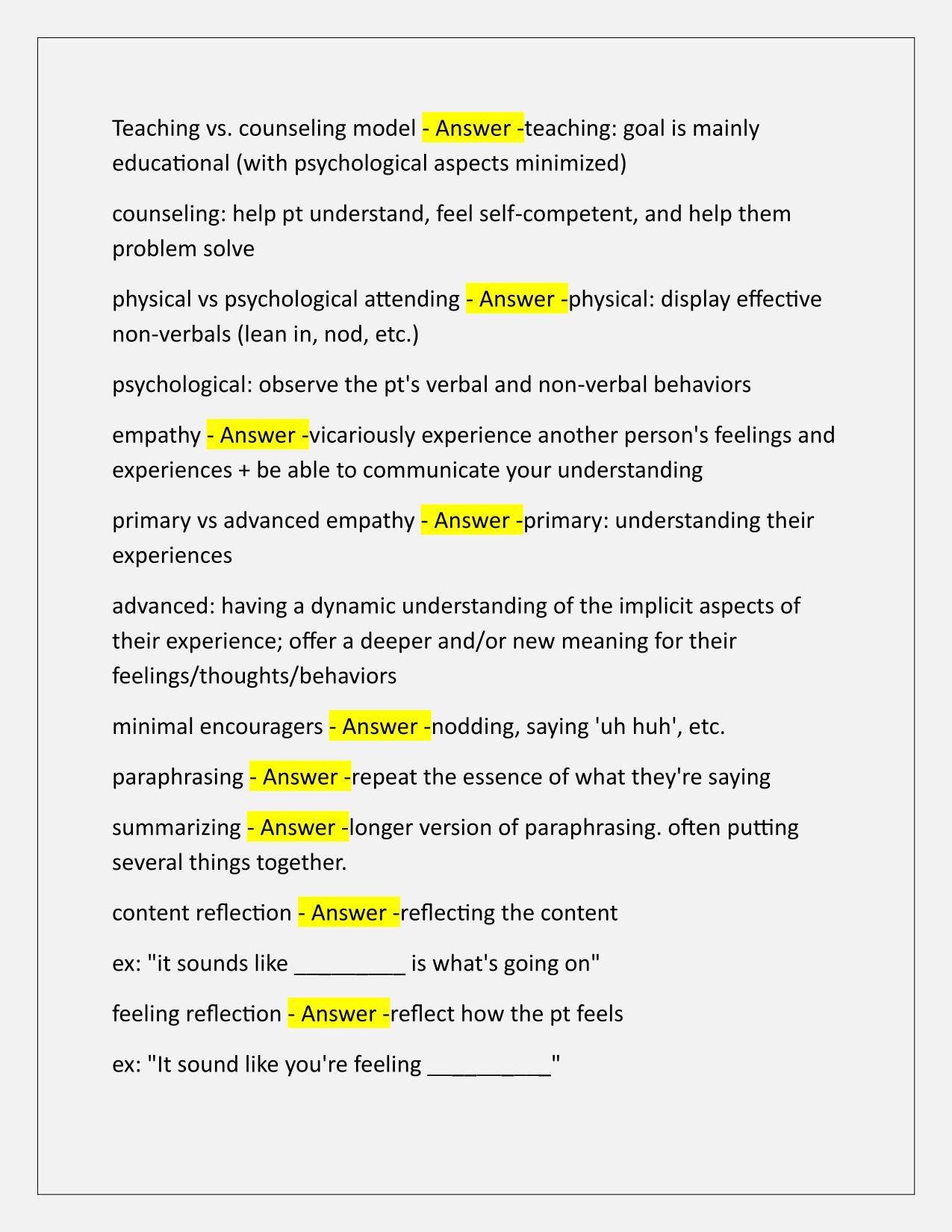 Psychosocial Genetic Counseling Q&A Latest Update
