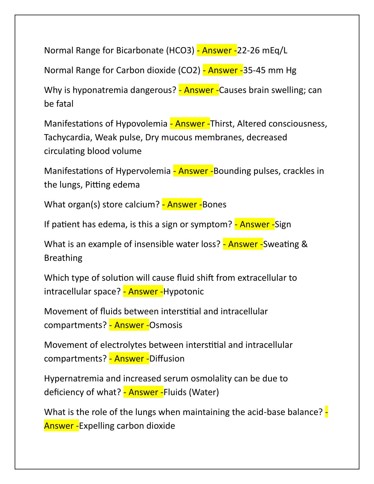 Rasmussen Patho Final Review Q&A Latest Update 2025-2026