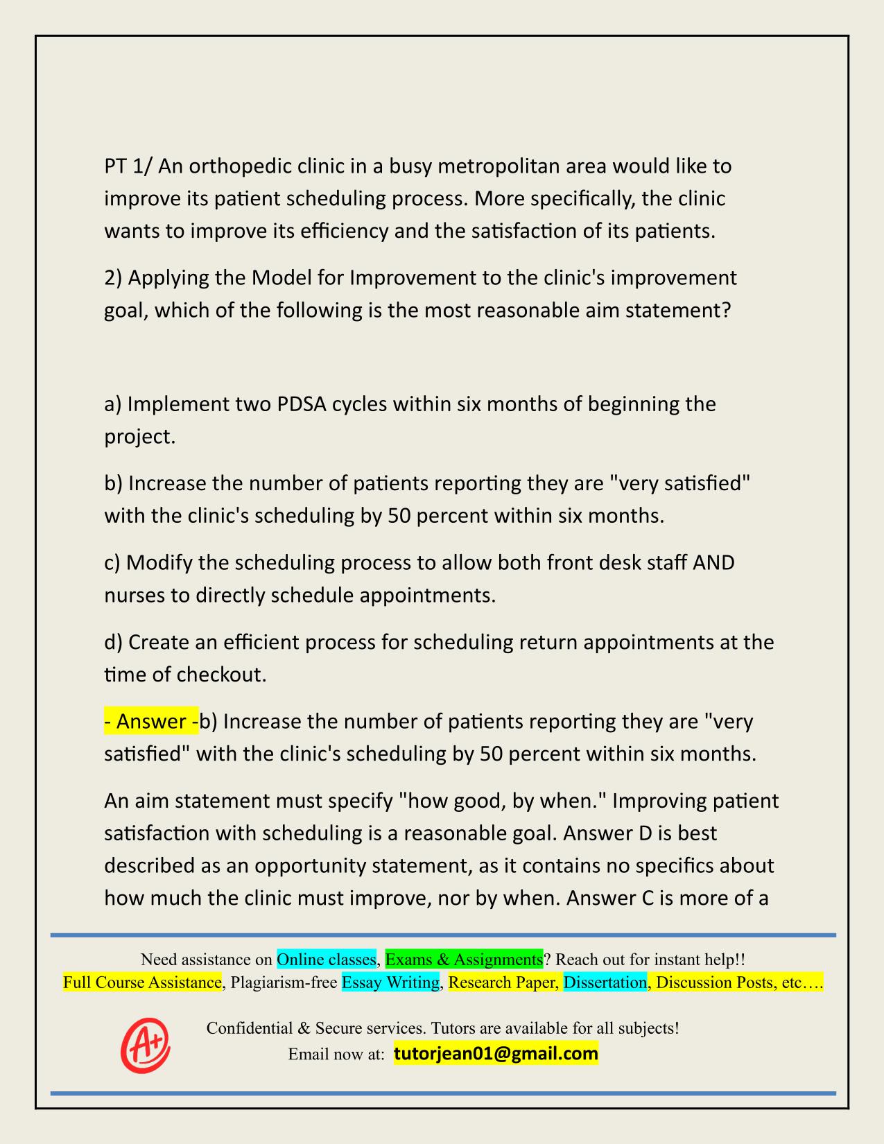 IHI QI 102 EXAM ACTUAL 2025/2026 CORRECTLY ANSWERED