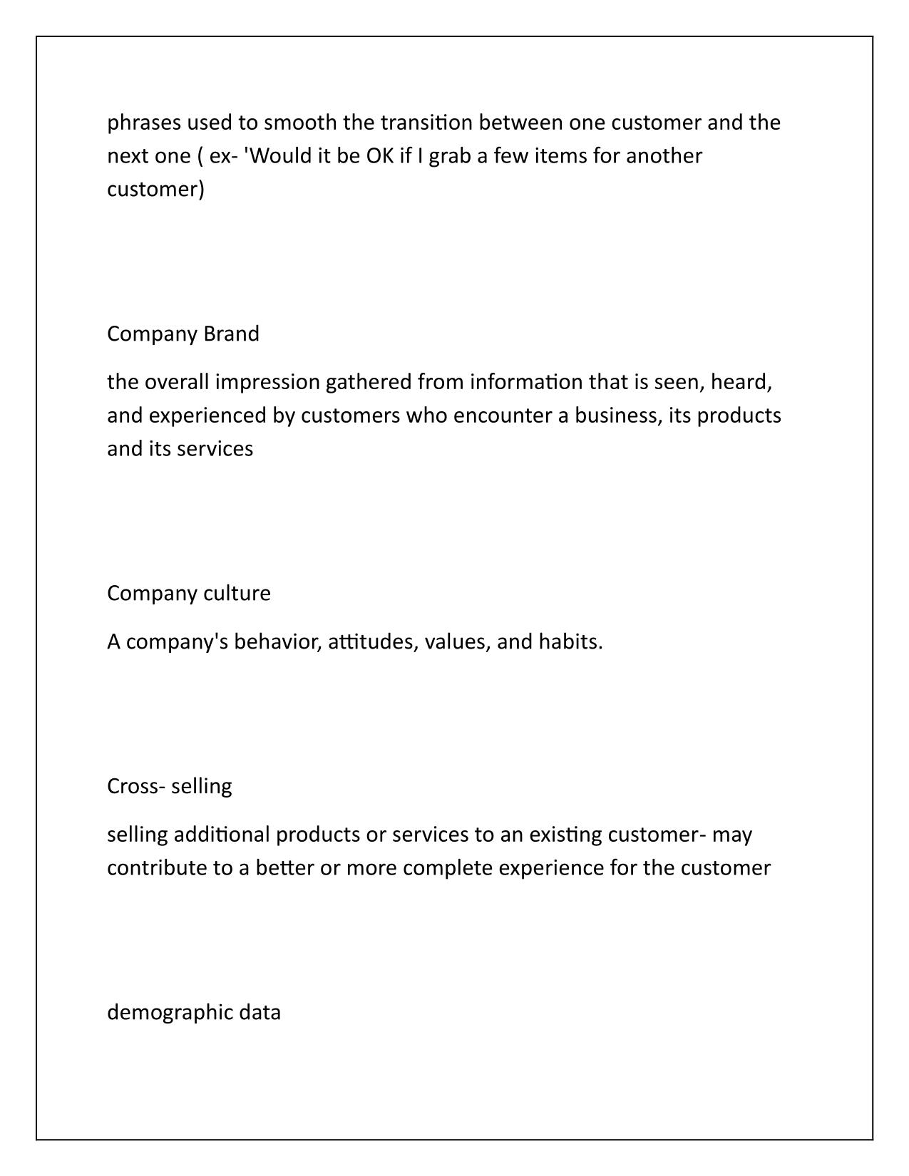 NRF Customer Service and Sales (2025) Part 1 Latest