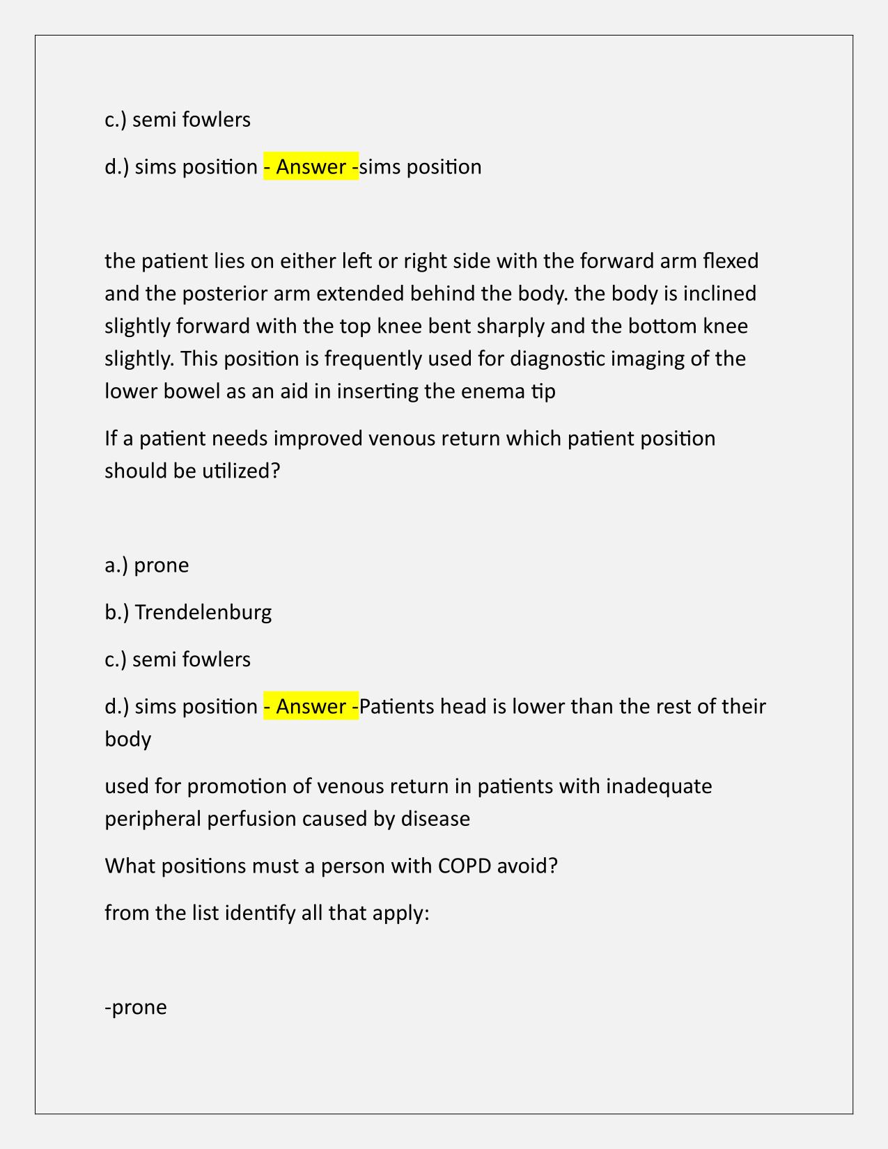 CAMRT-combination Questions and Correct Answers Latest Update