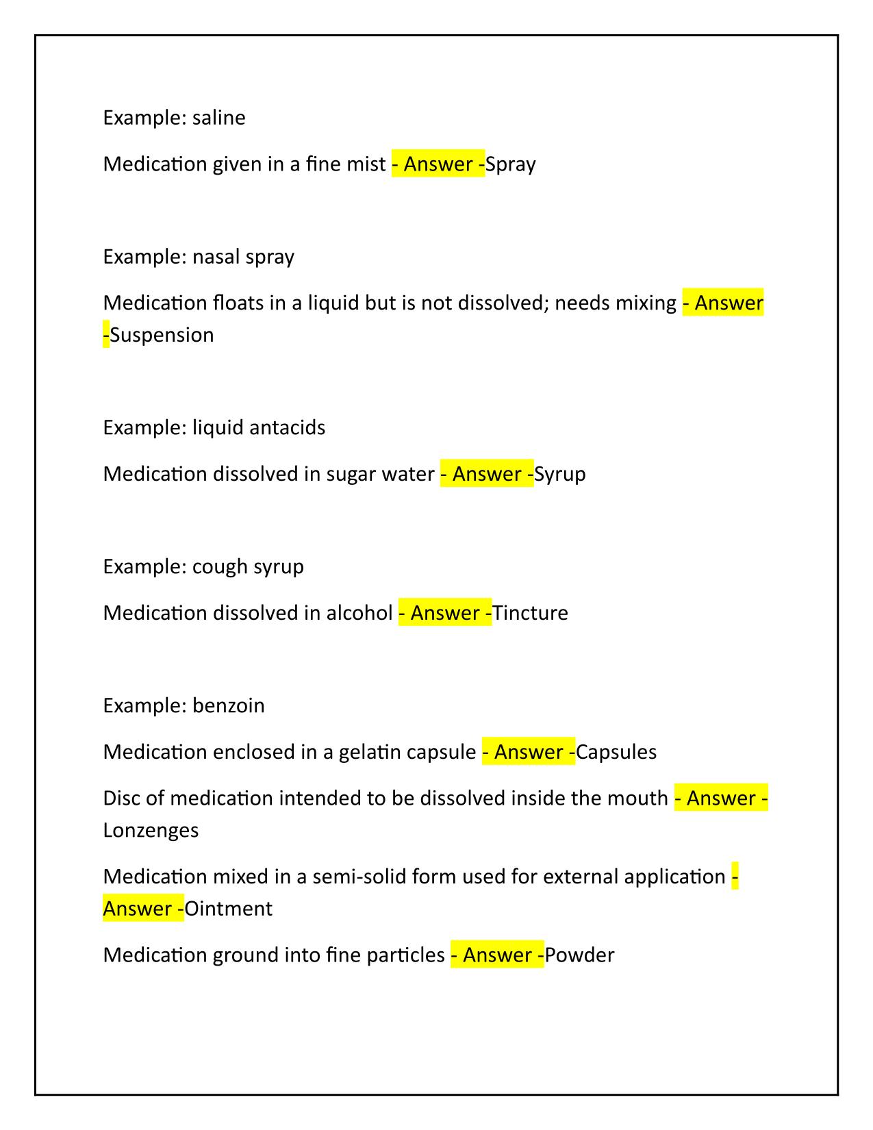 Medication Aide Unit 1 and 2 Quiz Correctly Answered 2025 Update