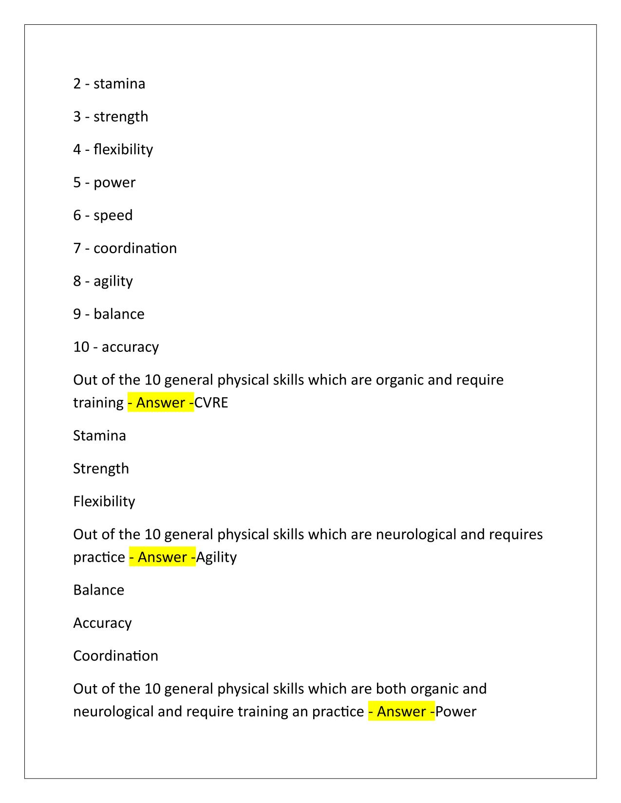 Crossfit Level 1 Handbook Q&A Latest Update