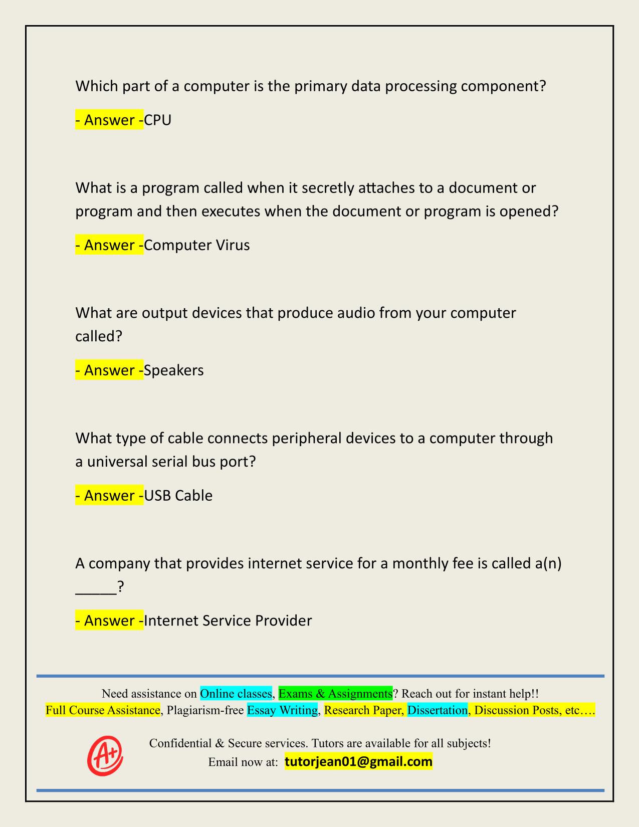 VIRTUAL SC IT FUNDAMENTALS FINAL EXAM ACTUAL 2025/2026 QUESTIONS AND 100% CORRECT ANSWERS