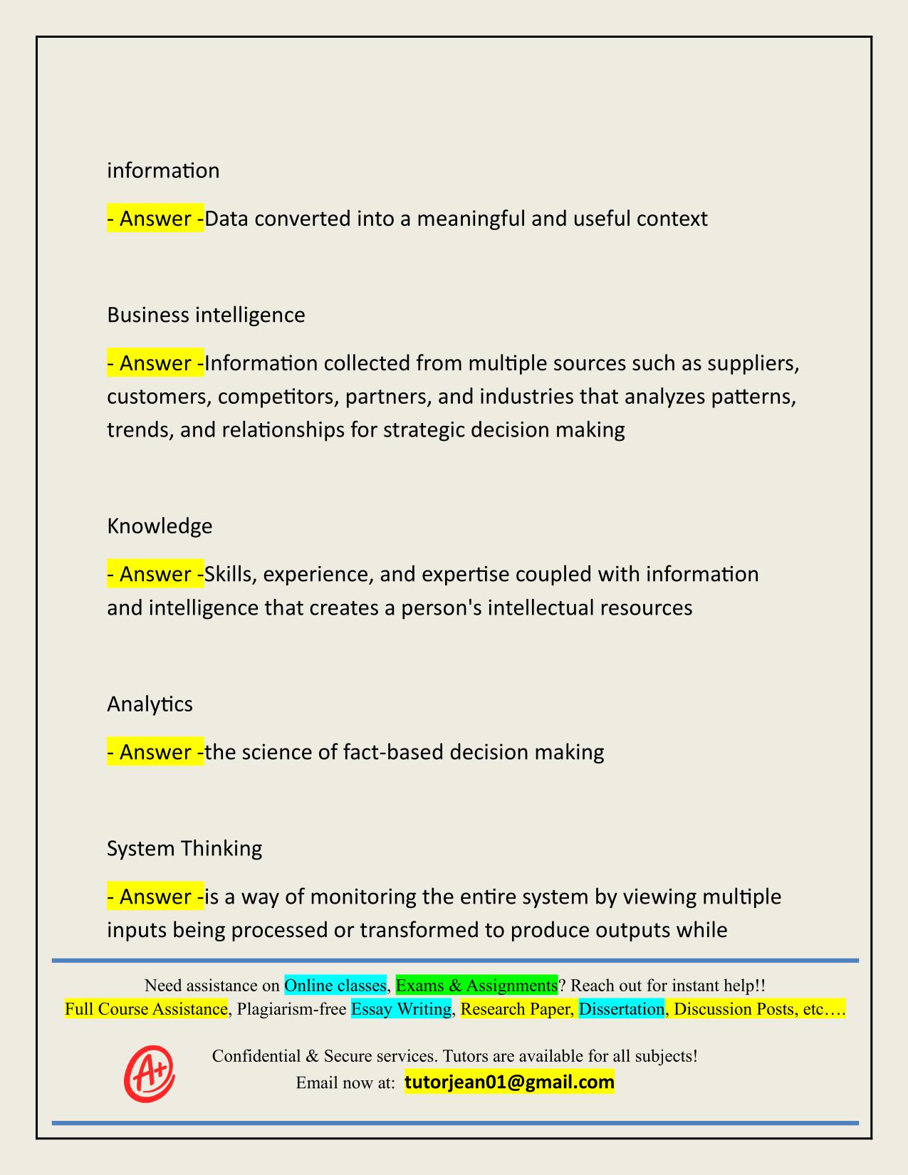 ISA 235 FINAL EXAM MIAMI UNIVERSITY ACTUAL 2025/2026