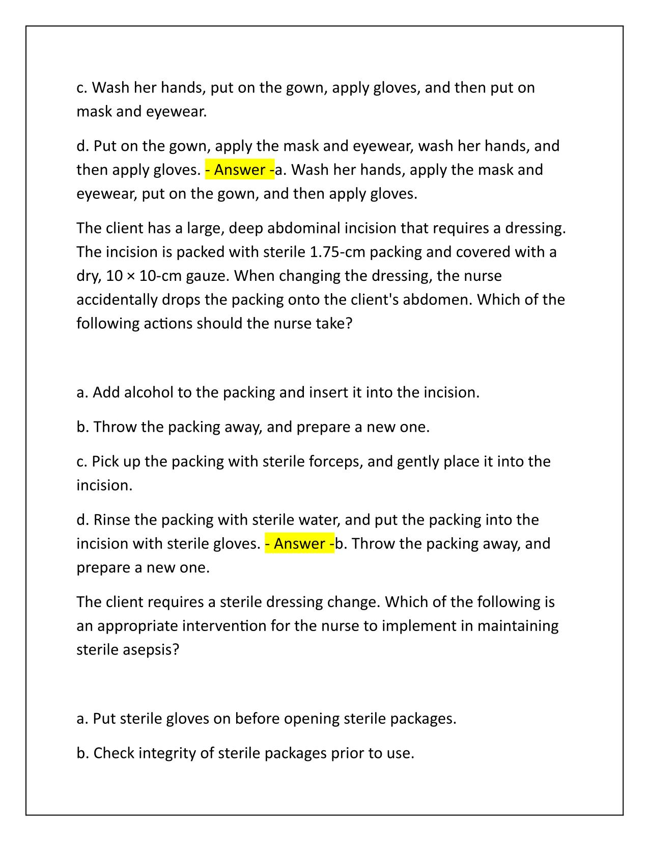 PN 2006 Final Q&A Latest Update