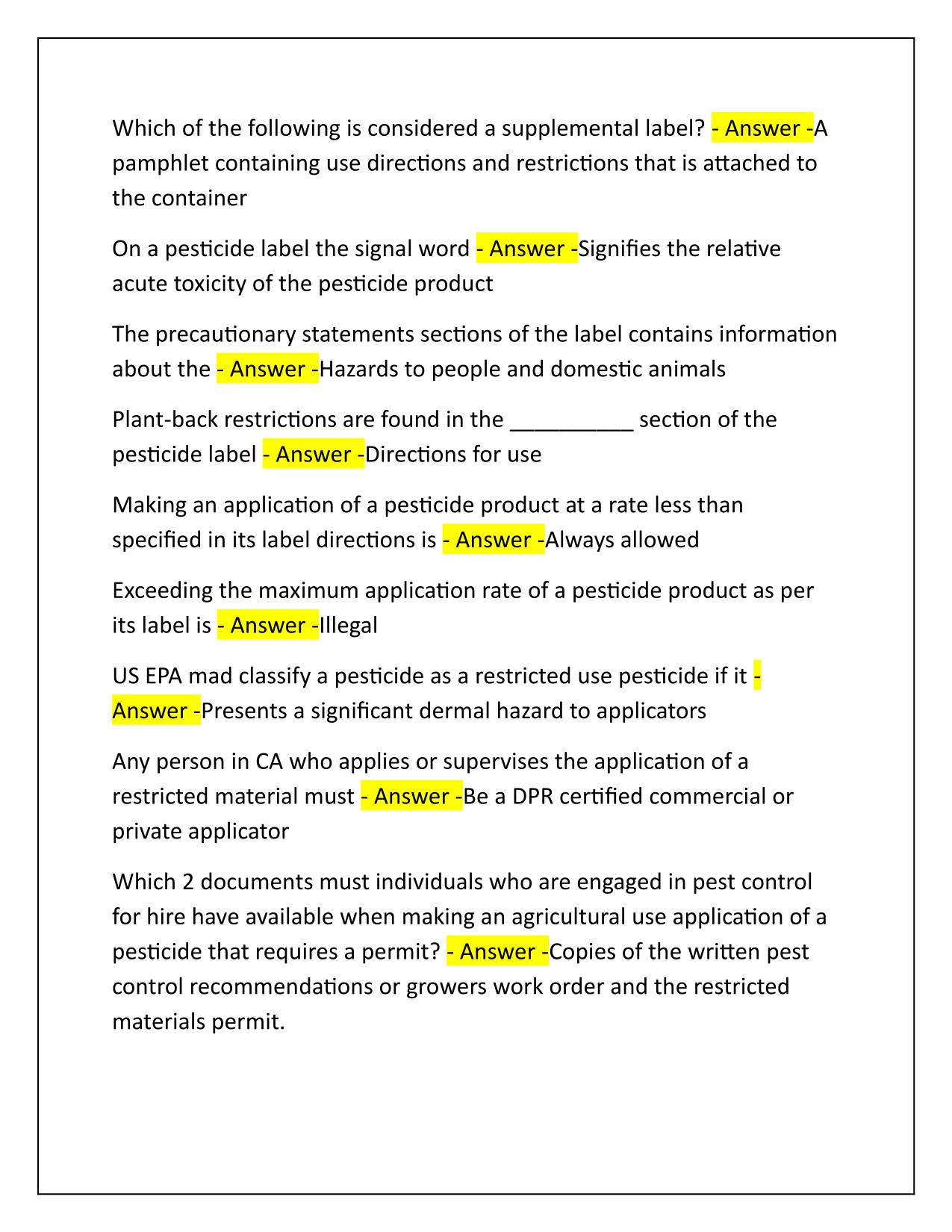 QAL Laws and Regs Exam Correctly Answered Latest Update