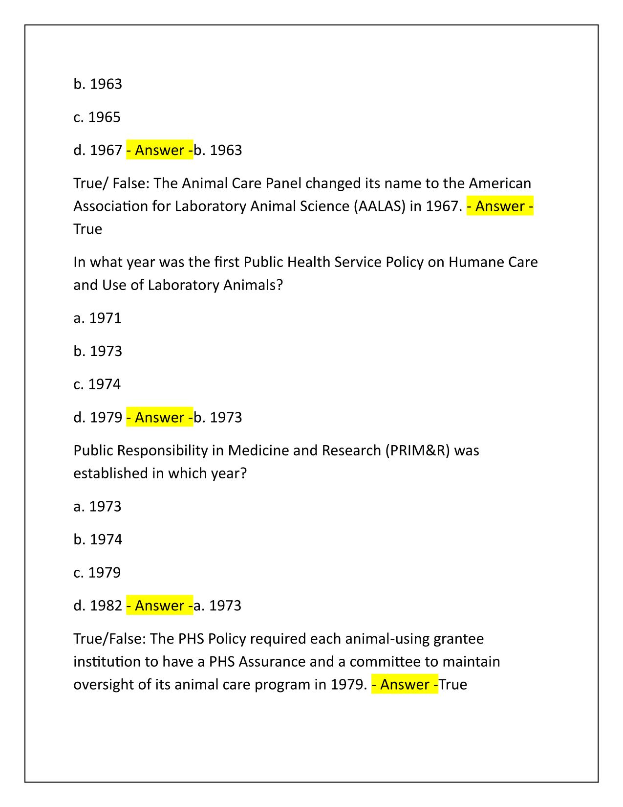 CPIA Exam Study Set Correctly Answered Latest Update