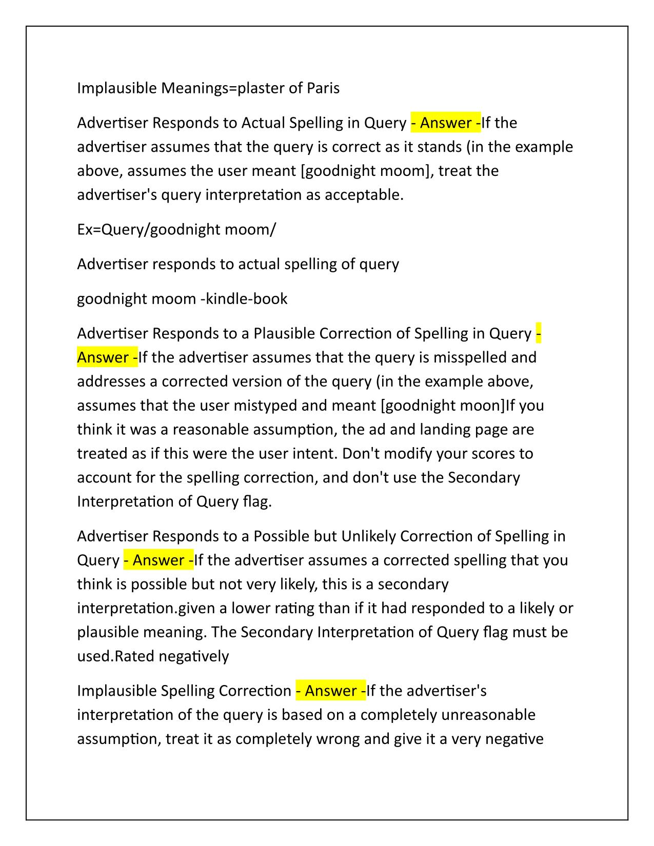 General Guidelines Overview Questions and Correct Answers Latest Update