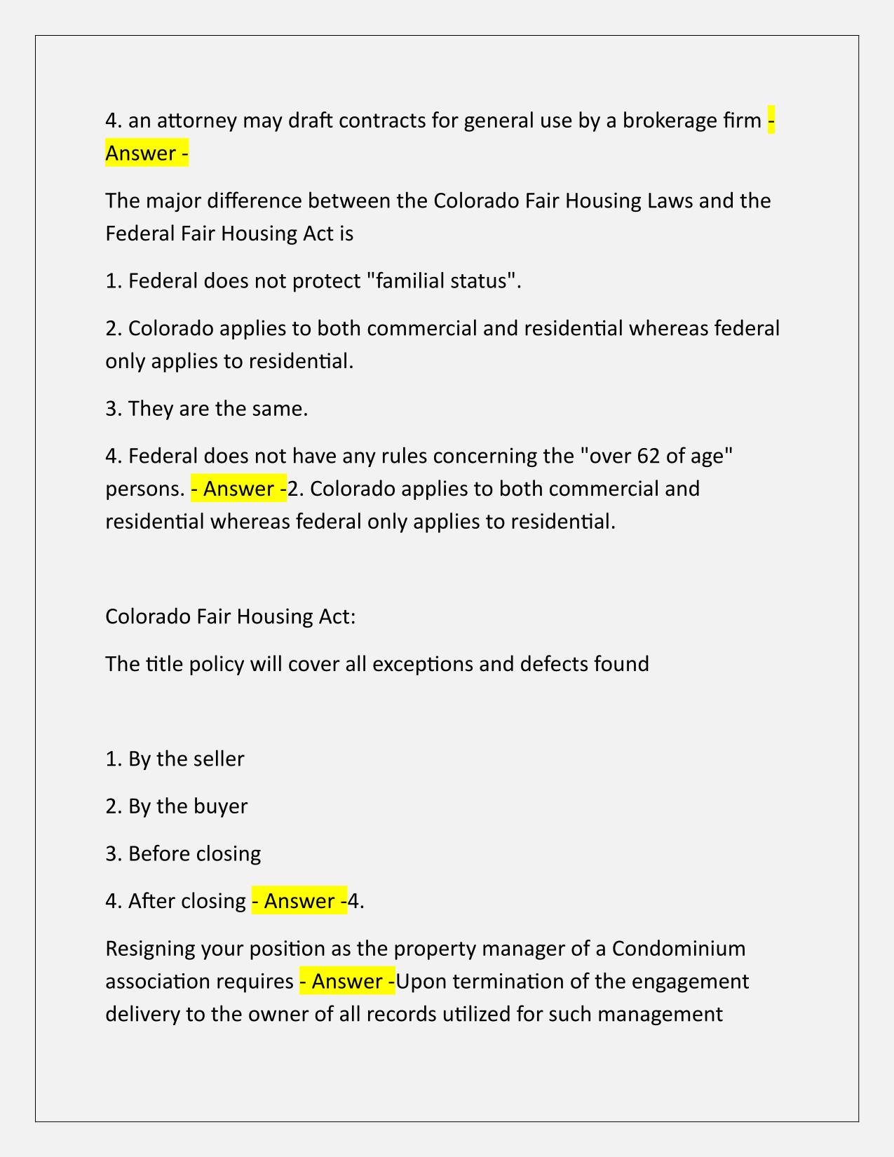 Van Ed final Section II Q&A Latest Update